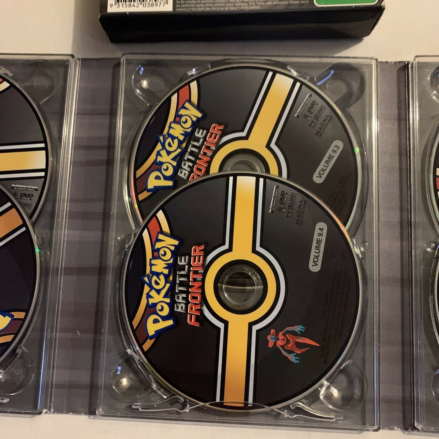 Pokemon - Battle Frontier : Season 9 (DVD, 2011, 6-Disc Set) Region 4