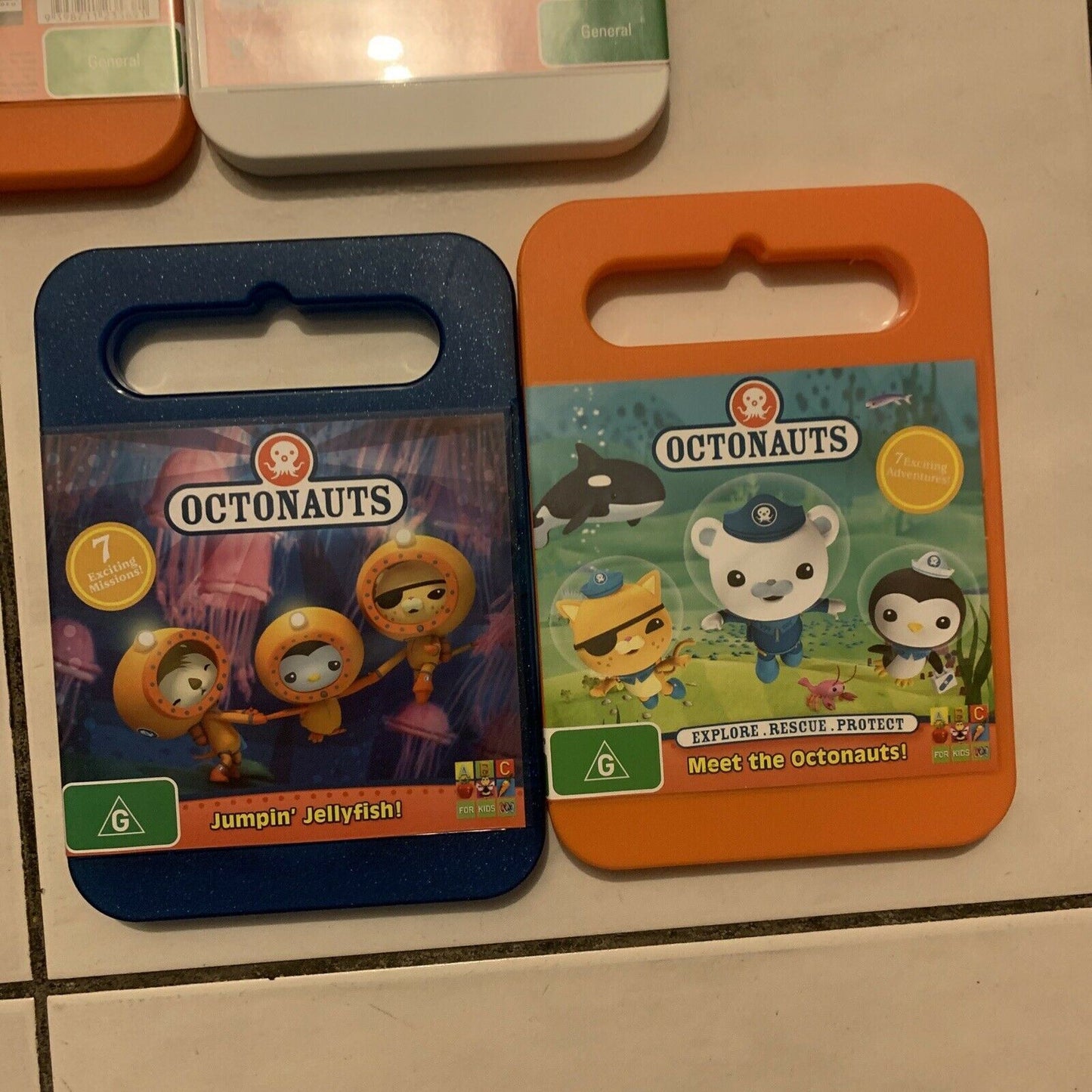 7x Octonauts DVDs Region 4