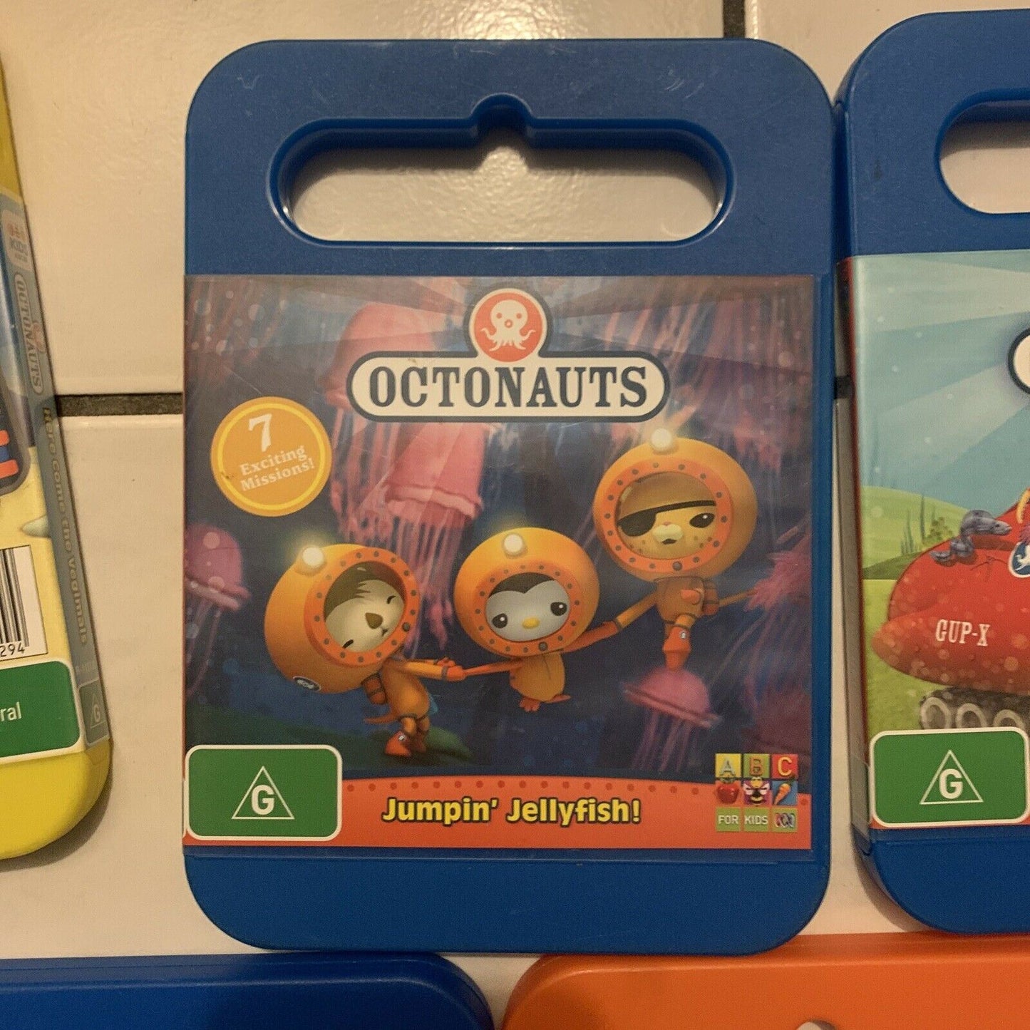 5x Octonauts: Vegimals / Jumpin' Jellyfish! / Gup-x / To The Gups! DVDs