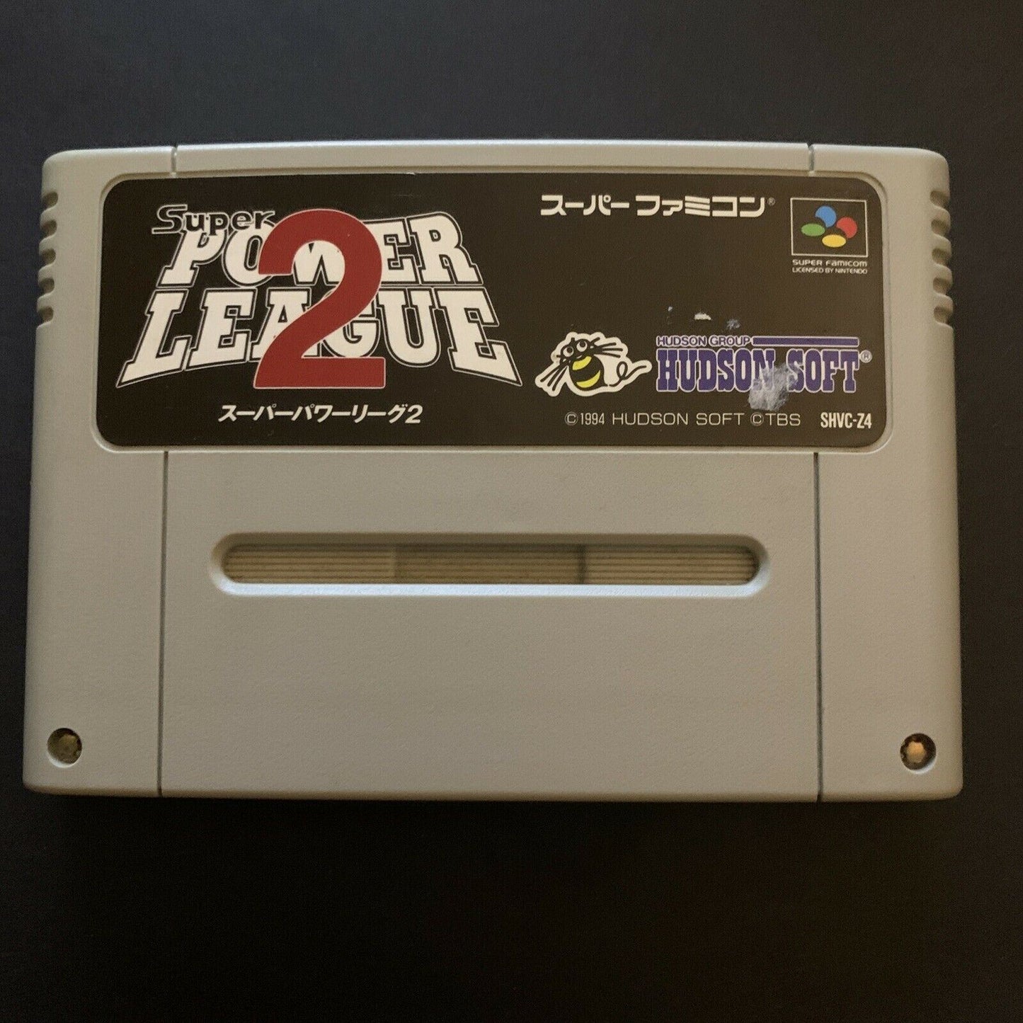 Super Power League 1,2,3 Baseball - Nintendo Super Famicom SNES Japan NTSC-J