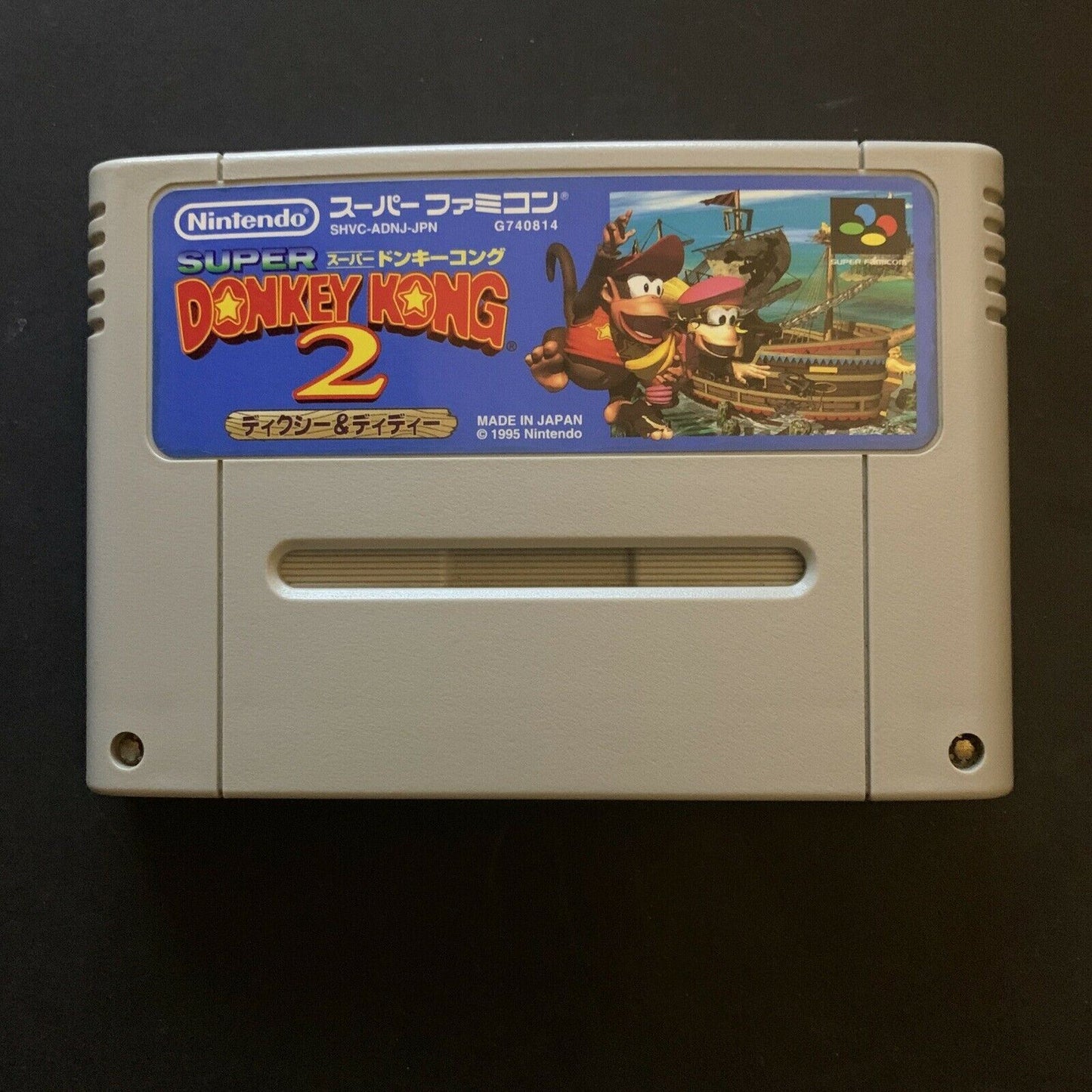 Super Donkey Kong 2 - Nintendo Super Famicom SNES Japan NTSC-J Cartridge Only