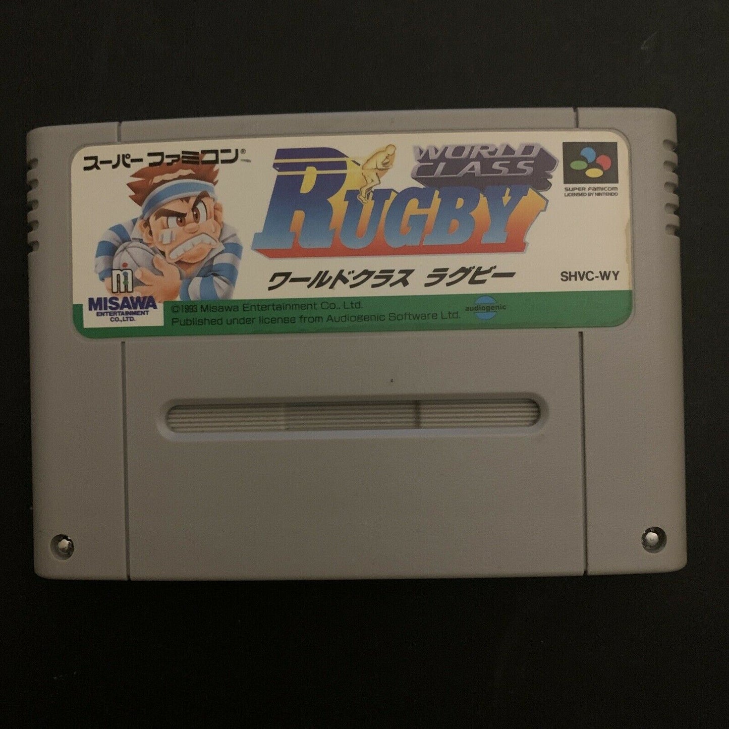 World Class Rugby - Nintendo Super Famicom SNES Japan NTSC-J Cartridge Only