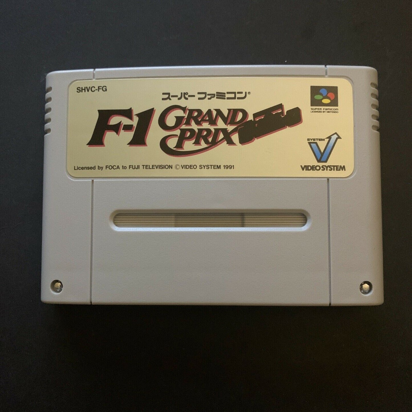 F-1 Grand Prix - Nintendo Super Famicom SNES Japan NTSC-J Racing Game