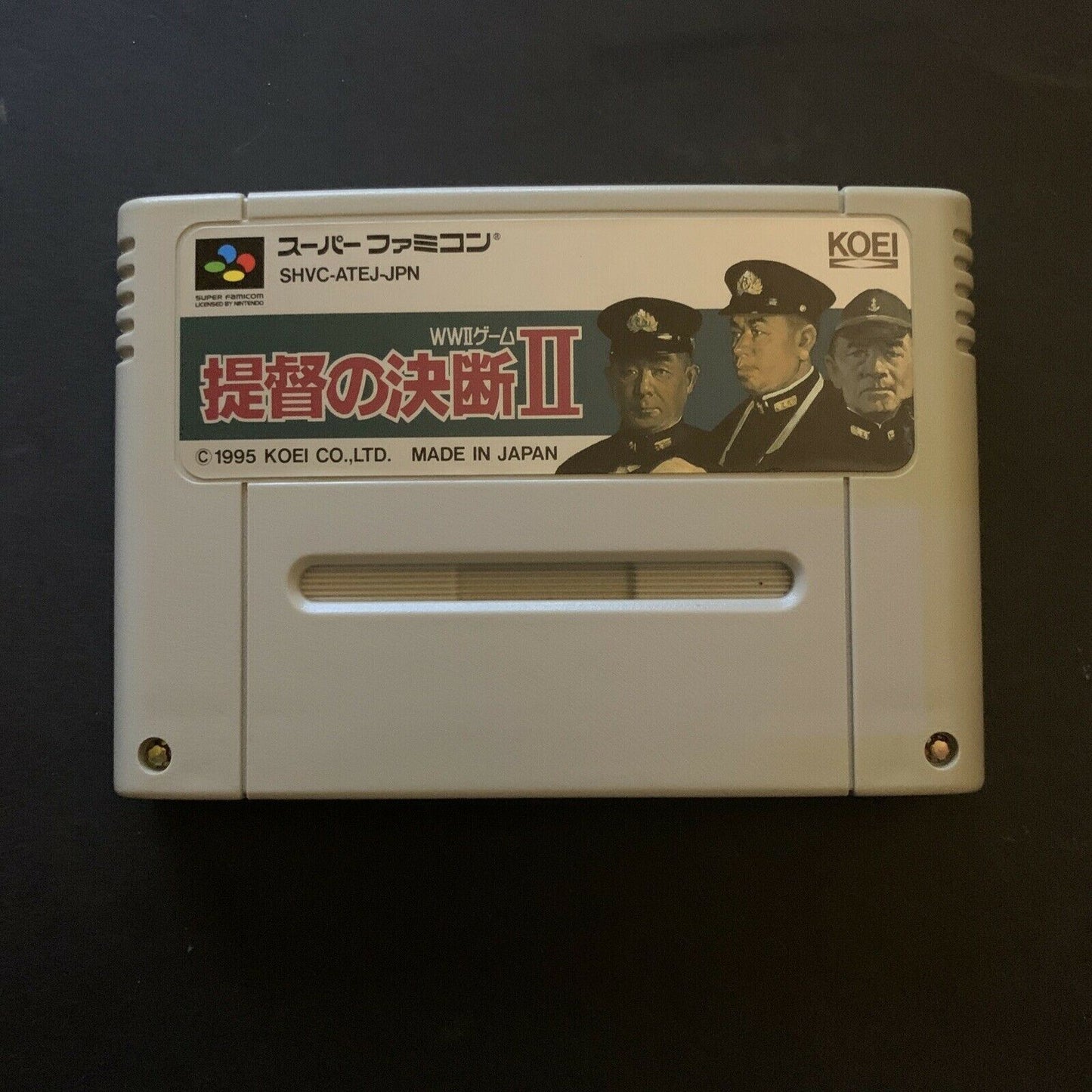 Pacific Theatre Of Operations II - Nintendo Super Famicom SNES Japan NTSC-J