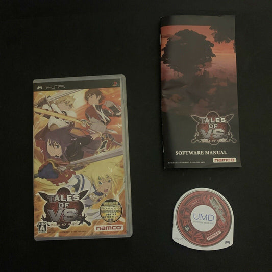 Tales Of VS - Sony PSP Japan Game w Manual