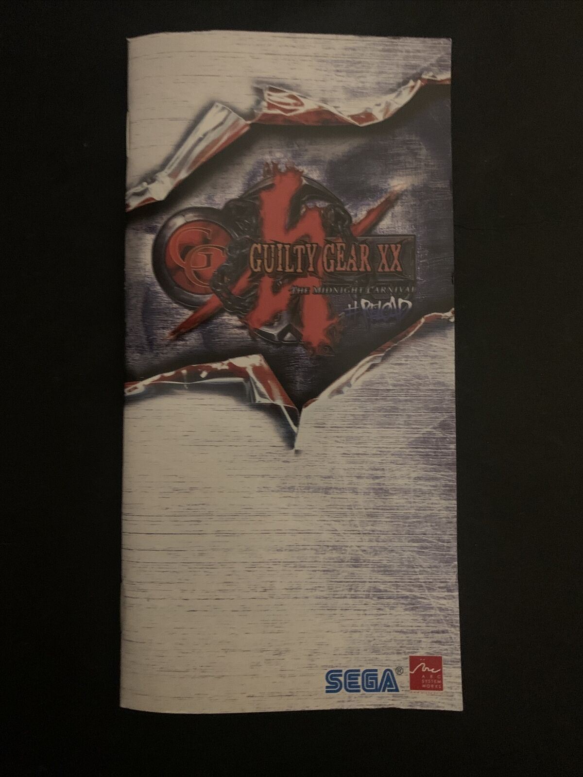 Guilty Gear XX - Sony PSP Japan Game w Manual