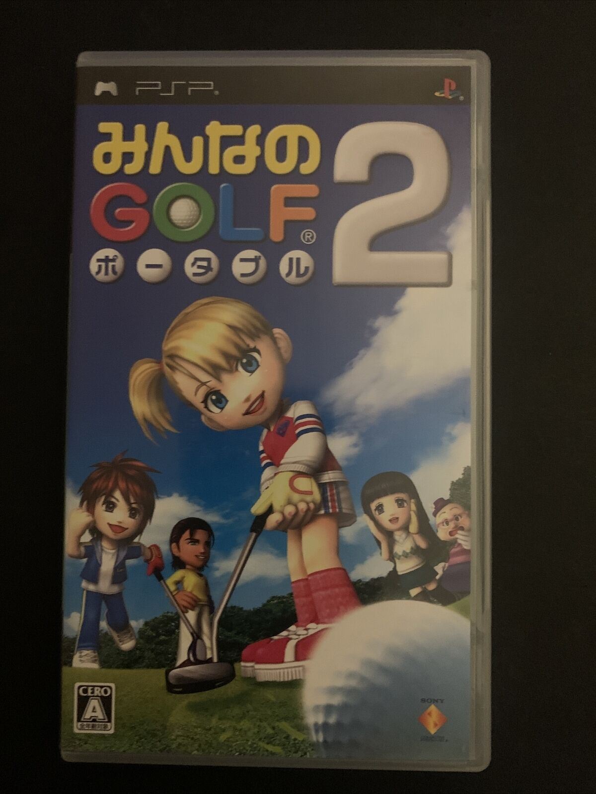 Minna no Golf: Everybody's Golf 2 - Sony PSP Japan Game w Manual