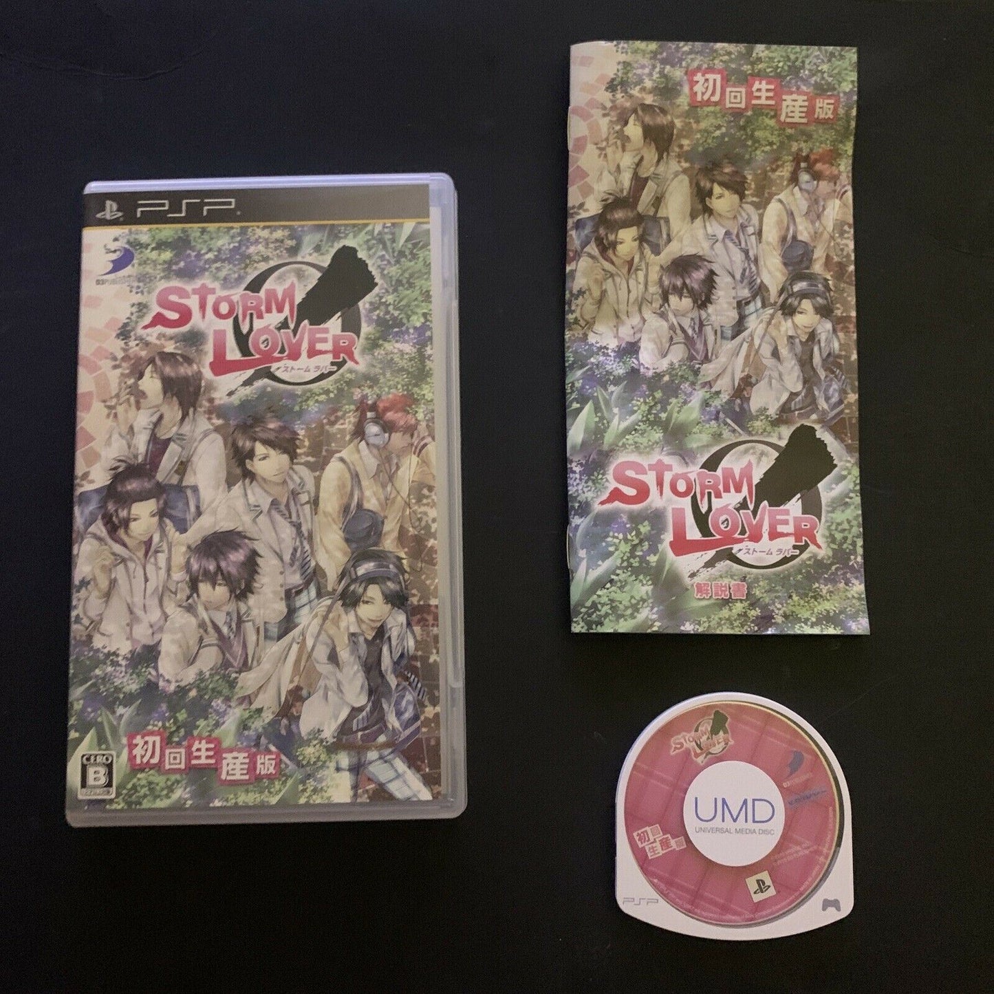 Storm Lover - Sony PSP Japan Game w Manual