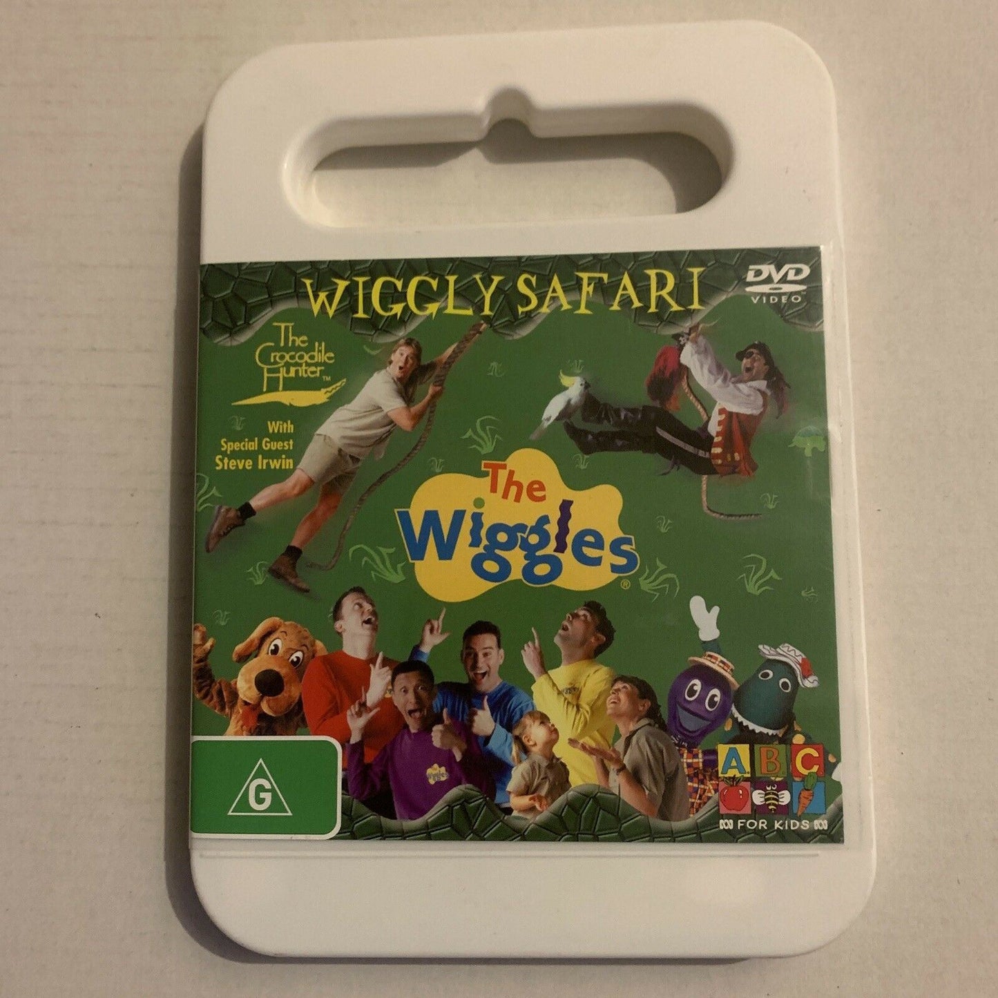 The Wiggles - Wiggly Safari (DVD, 2002) Steve Irwin. Region 4