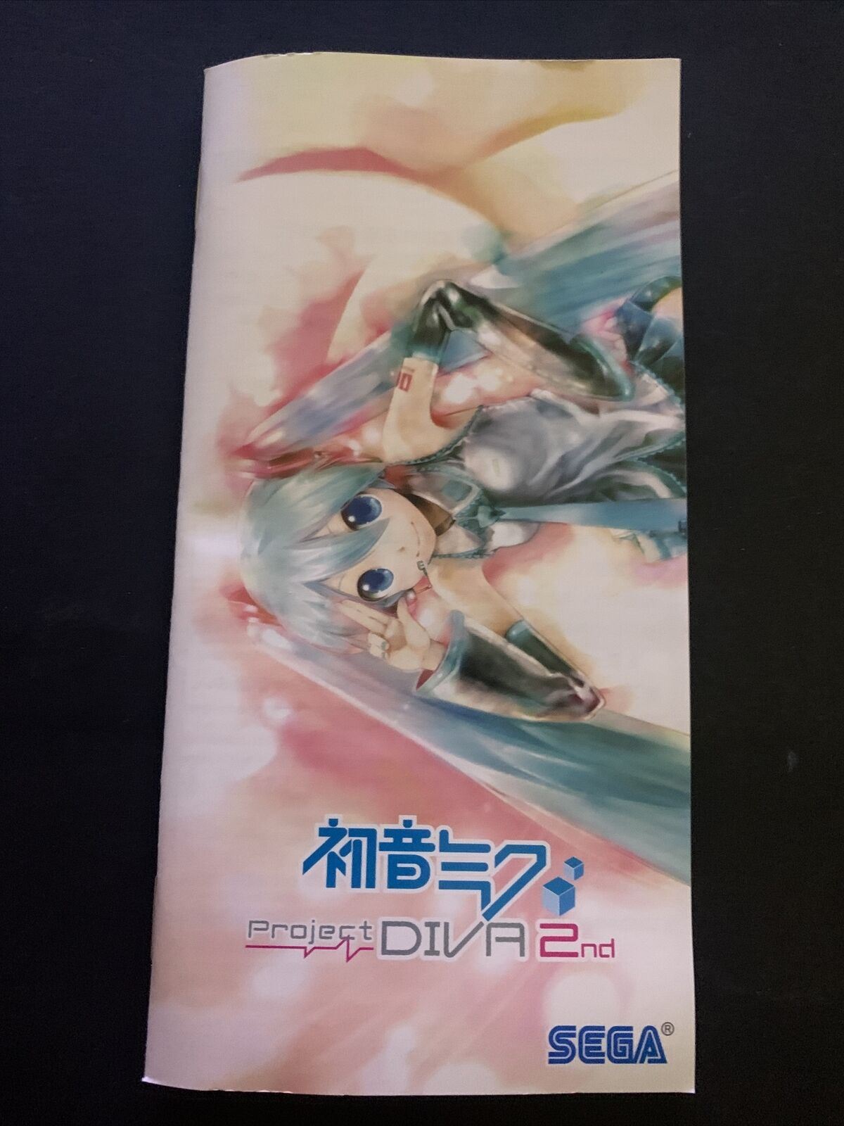 Hatsune Miku: Project Diva 2nd - Sony PSP Japan Game w Manual