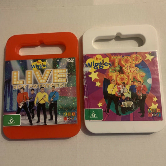 The Wiggles - Live Hot Potatoes & Top Of The Tots (DVD, 2005, 2-Disc)
