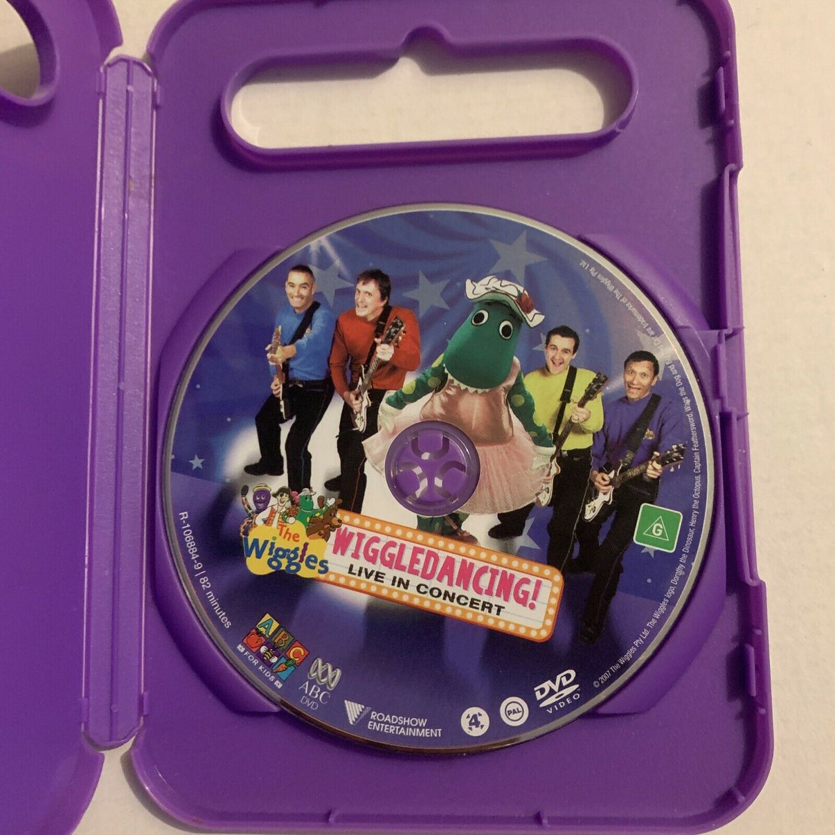 The Wiggles Wiggledancing Live In Concert 2007 Dvd The Wiggles - Wiggledancing - Live In Concert & Celebration (DVD, 2007