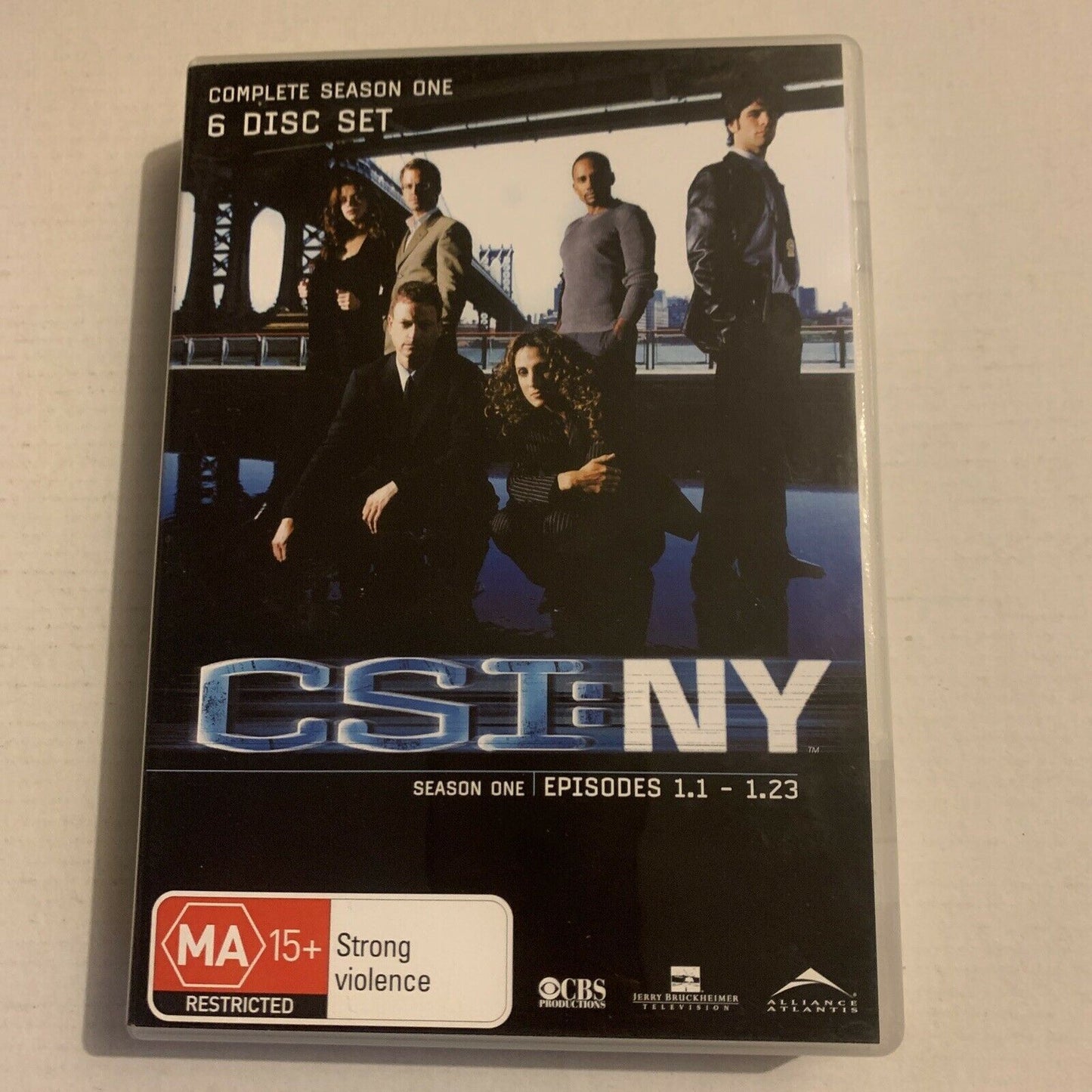 CSI: NY : Season 1 (DVD, 2005, 6-Disc) Region 4