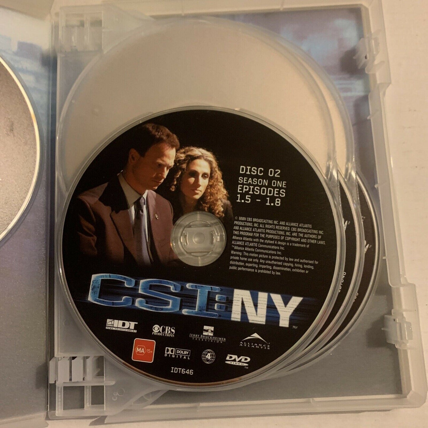 CSI: NY : Season 1 (DVD, 2005, 6-Disc) Region 4