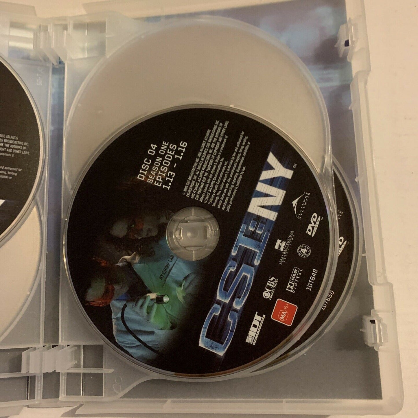 CSI: NY : Season 1 (DVD, 2005, 6-Disc) Region 4