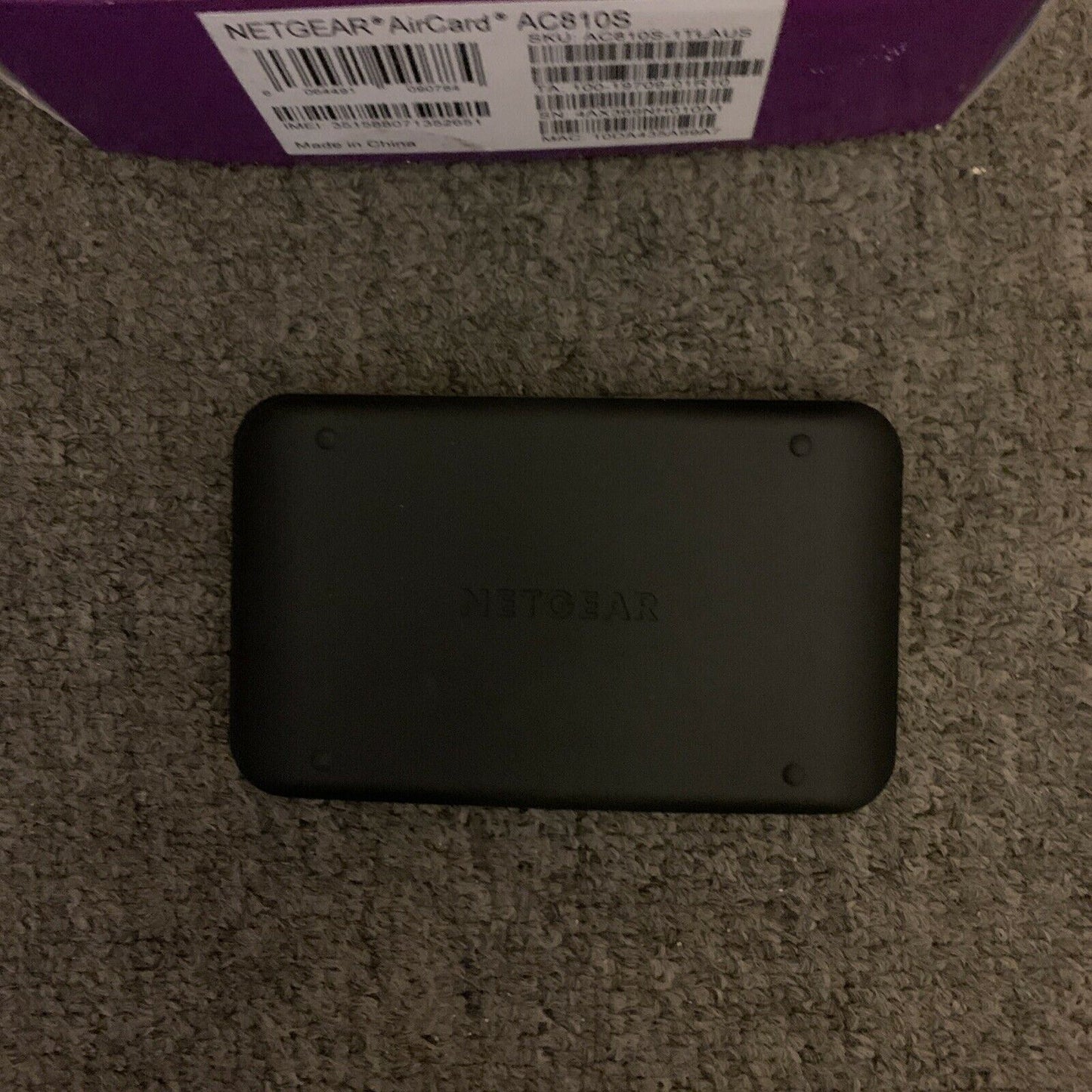 Telstra Netgear Aircard AC810S 4GX Advanced III Mobile WIFI Modem Telstra Locked