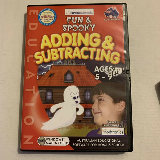 ADDING & SUBTRACTING 'Fun & Spooky' By Eureka - PC/ Mac CDROM