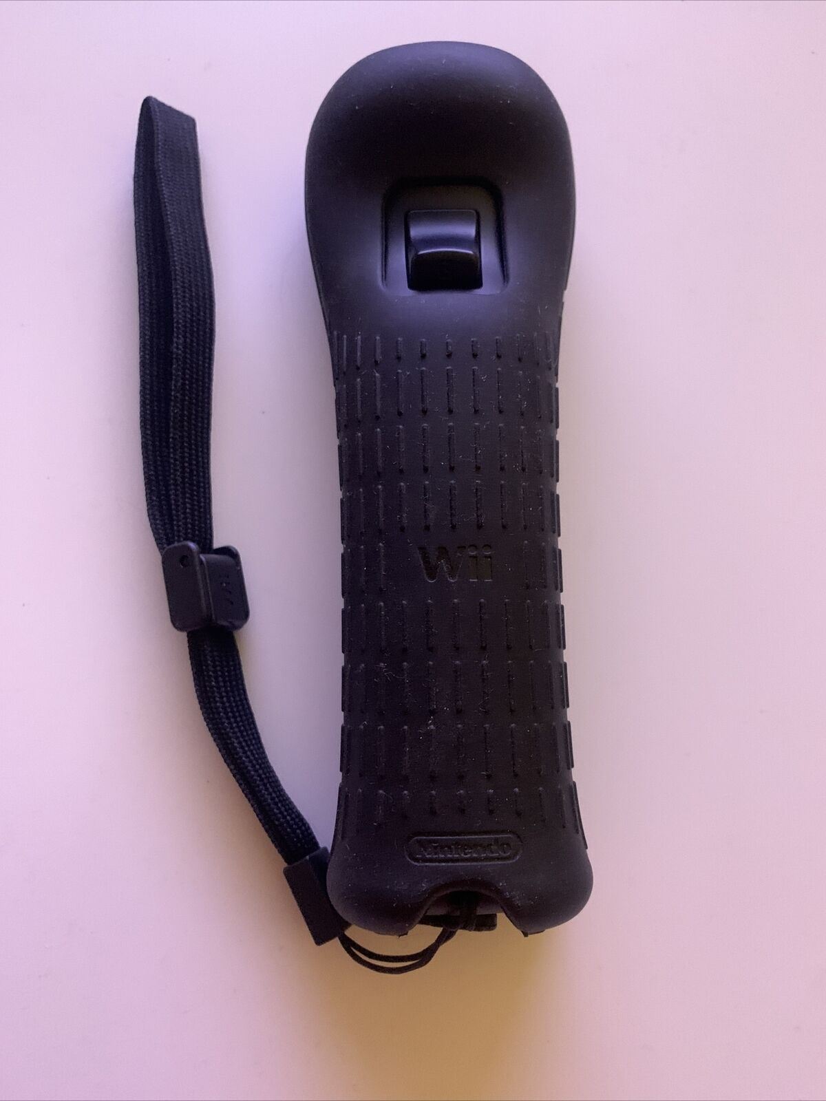 Genuine Official Nintendo Wii Black Remote Controller RVL-003 Wiimote w Cover