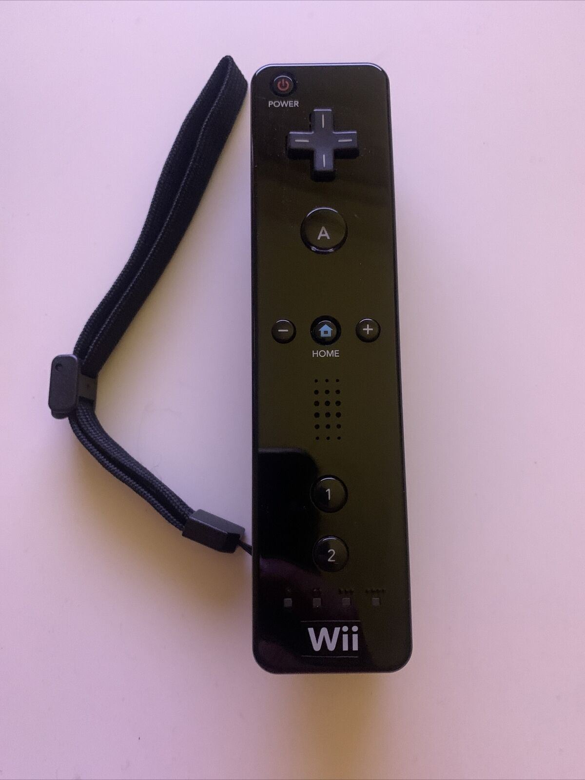 Genuine Official Nintendo Wii Black Remote Controller RVL-003 Wiimote w Cover