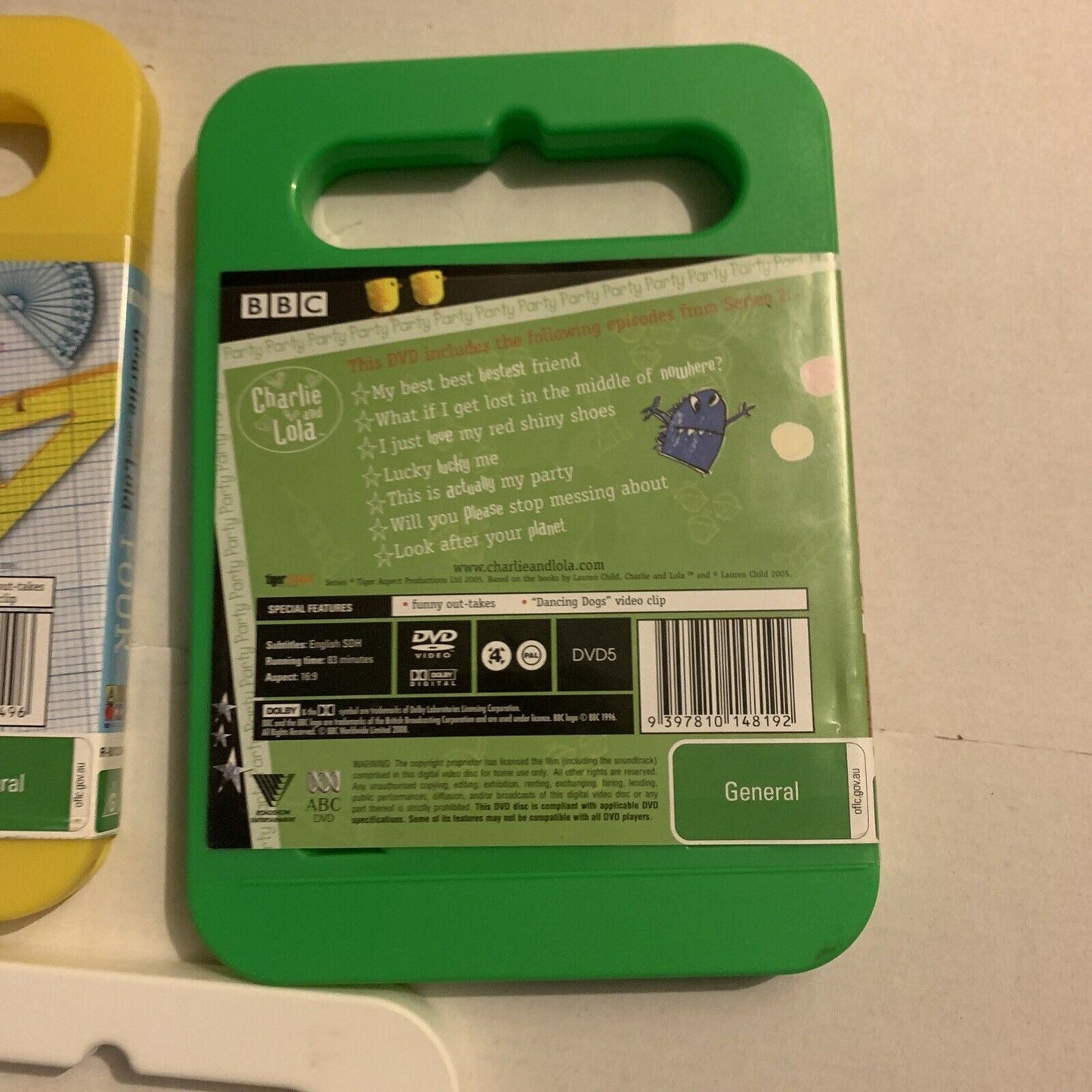 5x Charlie & Lola - I Am Really Concentrating, Series 3,4,7,8 DVD Region 4