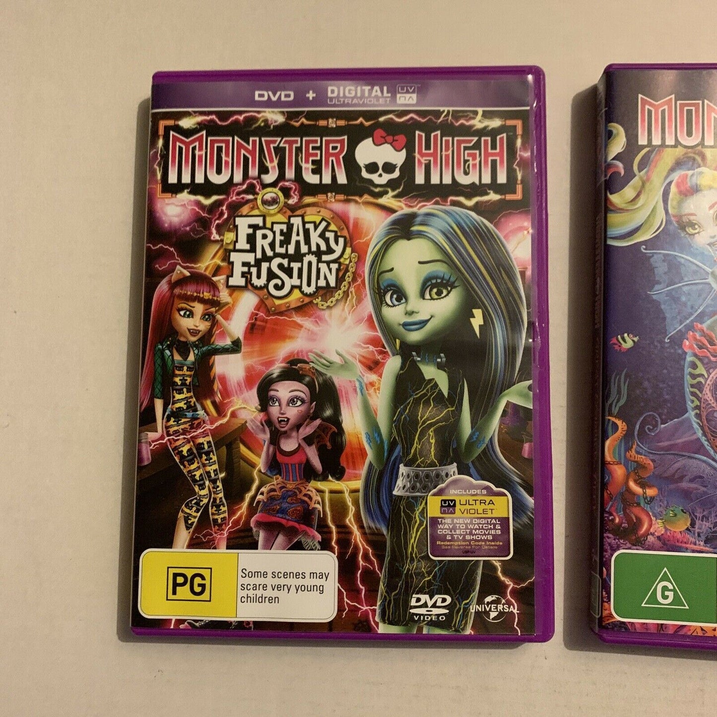 Monster High - Freaky Fusion & Great Scarrier Reef (DVD) 2-Disc Region 4 & 2