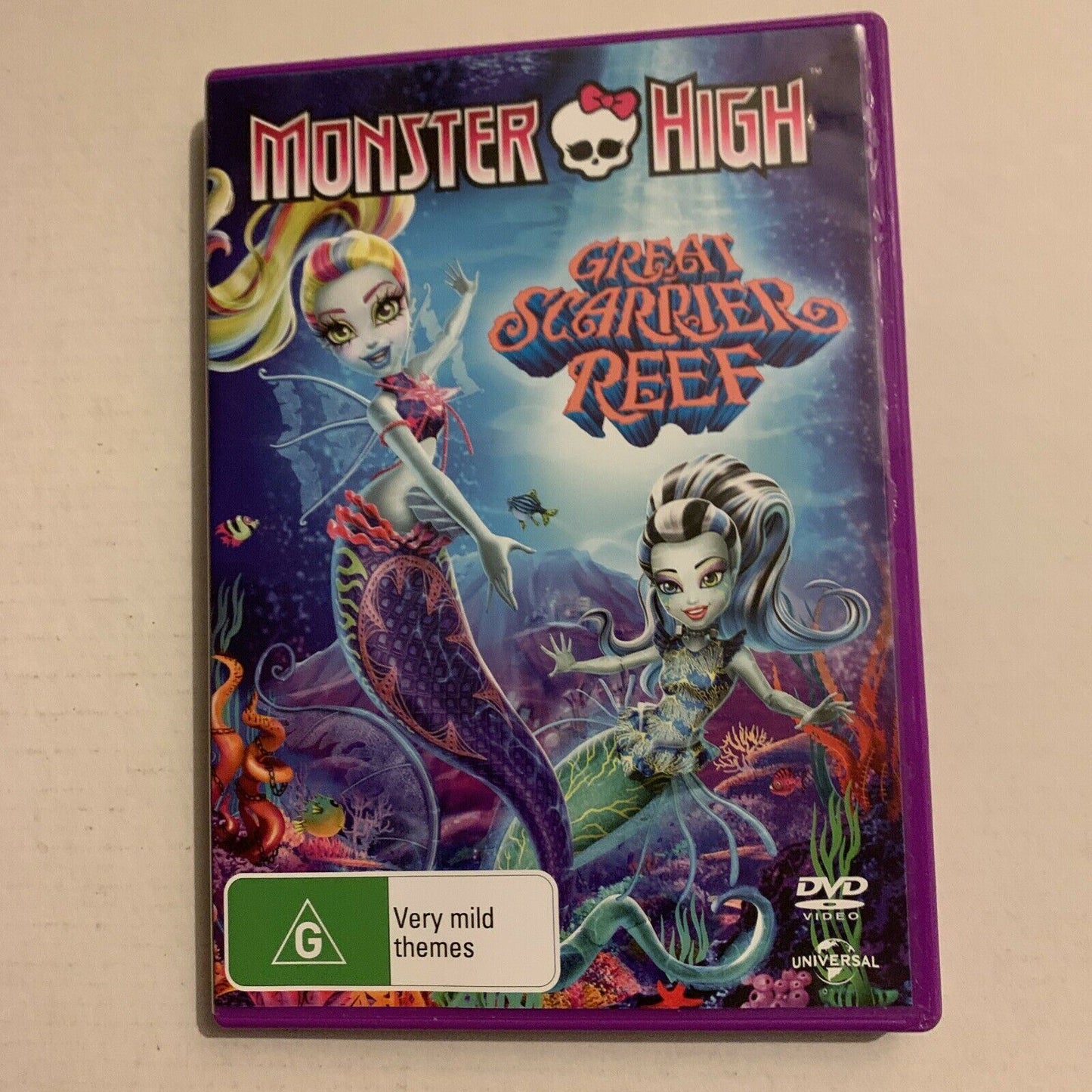 Monster High - Freaky Fusion & Great Scarrier Reef (DVD) 2-Disc Region 4 & 2