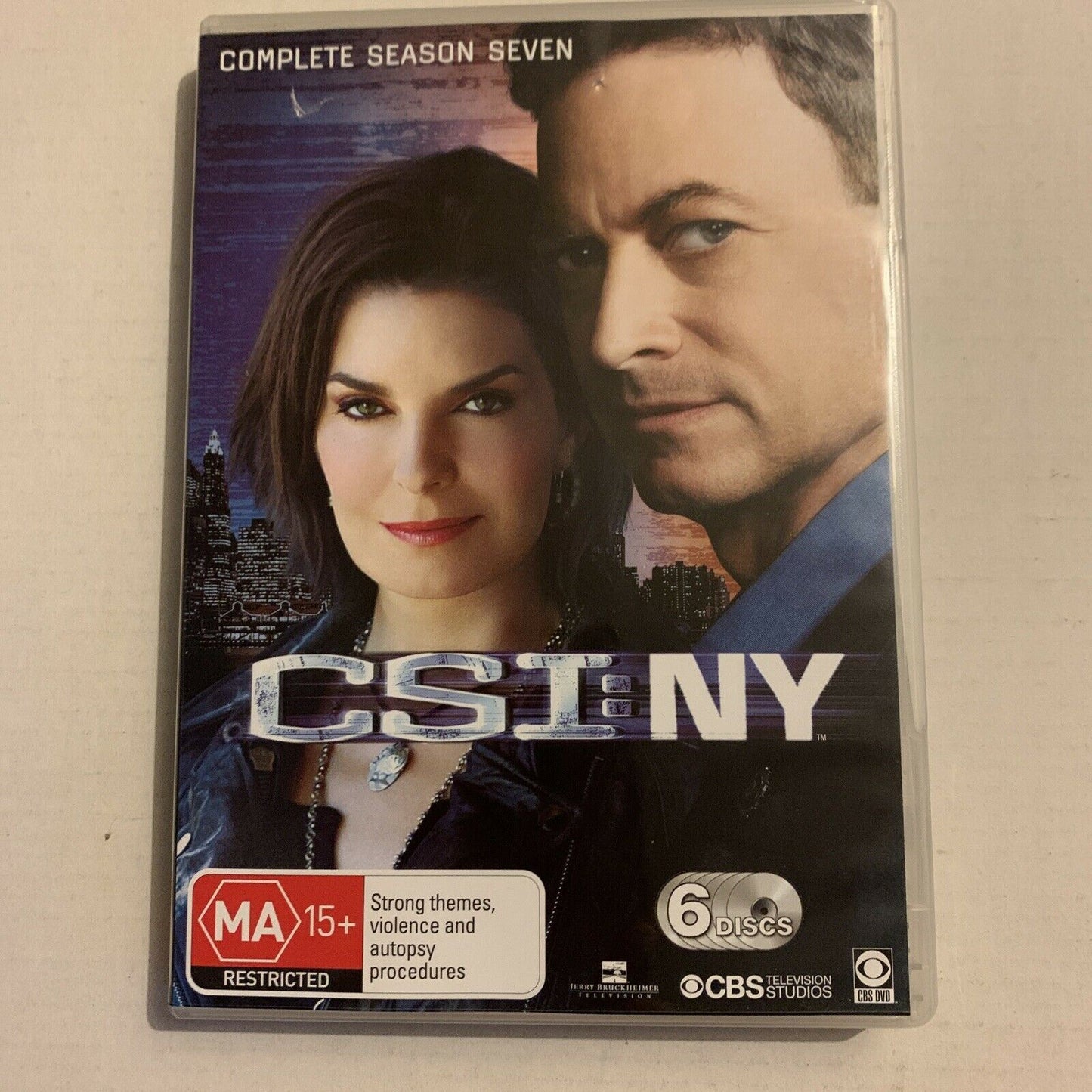 CSI : NY : Season 7 (DVD, 2013, 6-Disc Set) Carmine Giovinazzo, Gary Sinise