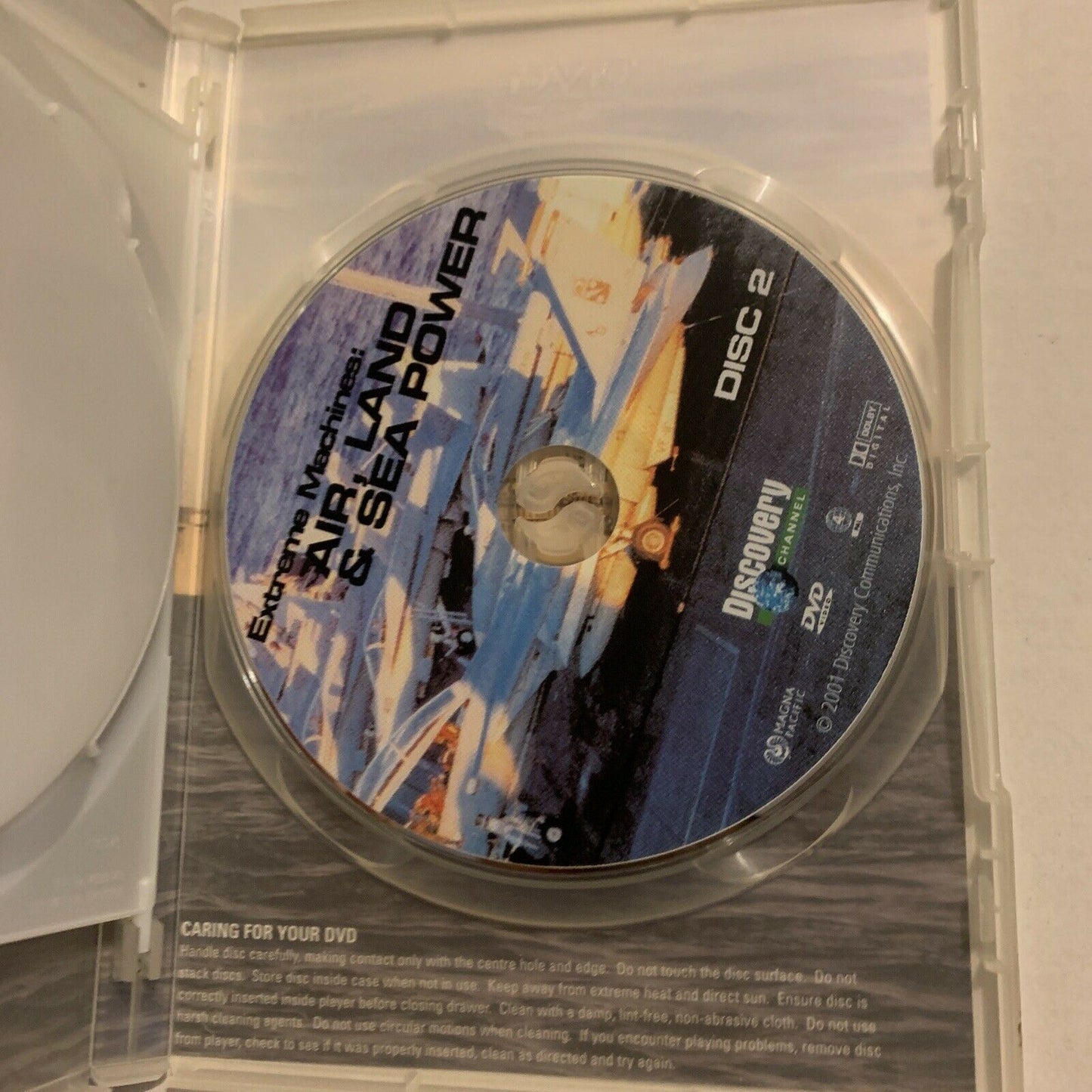 Extreme Machines - Air, Land & Sea Power (DVD, 2004) Discovery Channel
