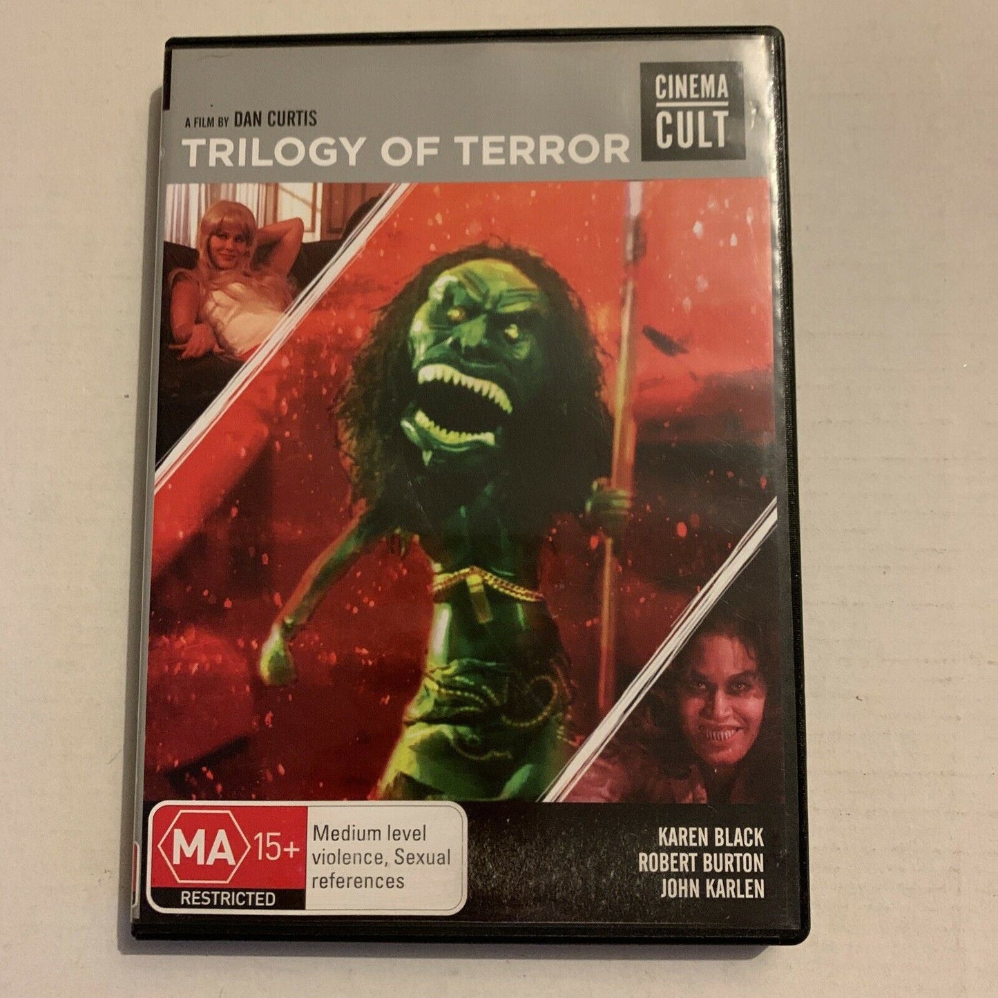 Trilogy Of Terror - A Film By Dan Curtis (DVD, 1975) Karen Black. All Regions
