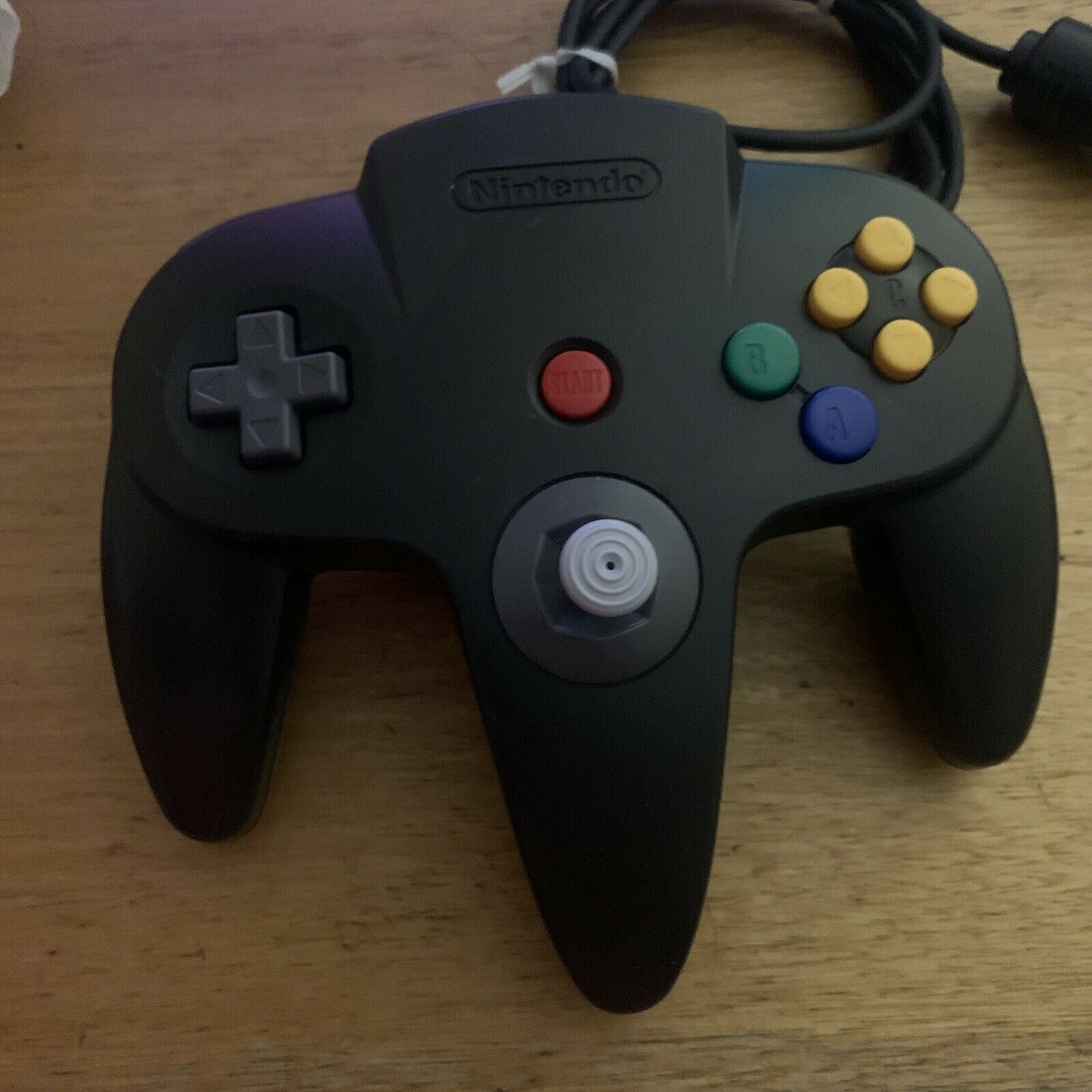 Official Genuine N64 Nintendo 64 Controller Game Pad NUS-005 Black