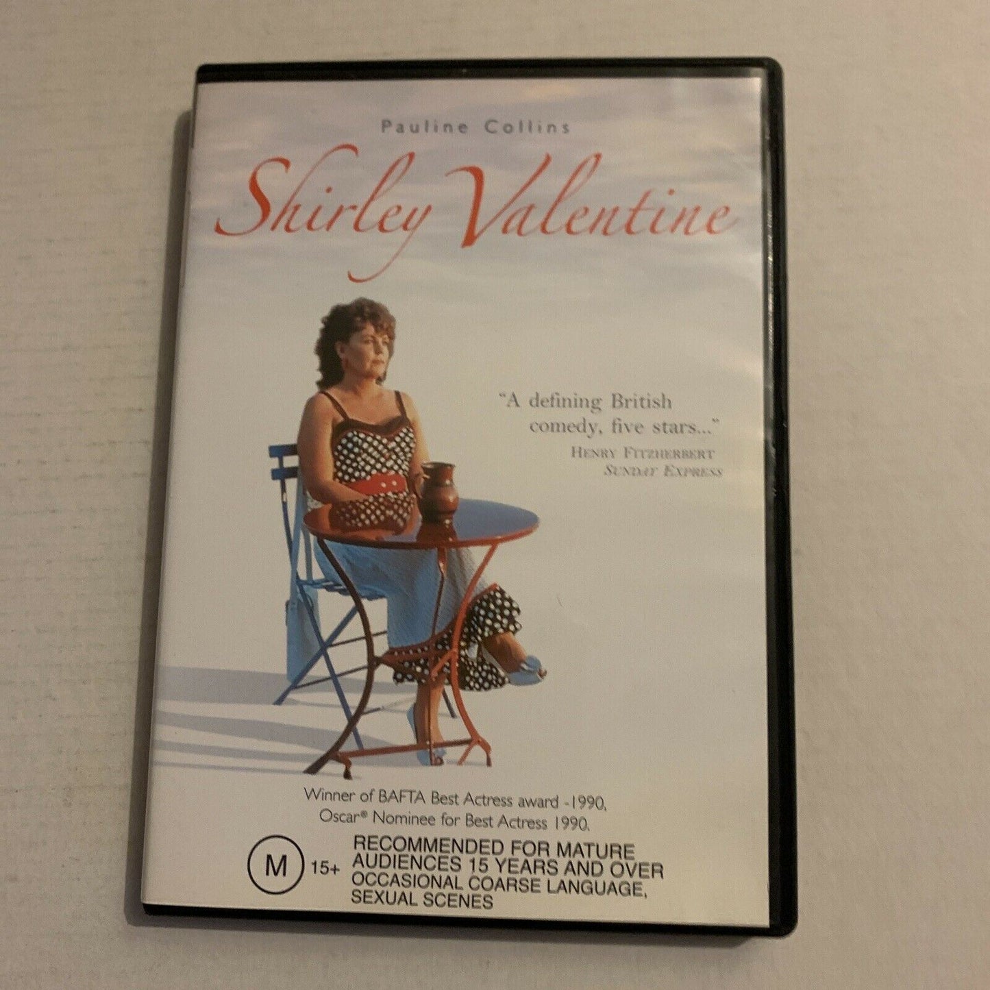 Shirley Valentine (DVD, 1989) Pauline Collins. Region 4&2