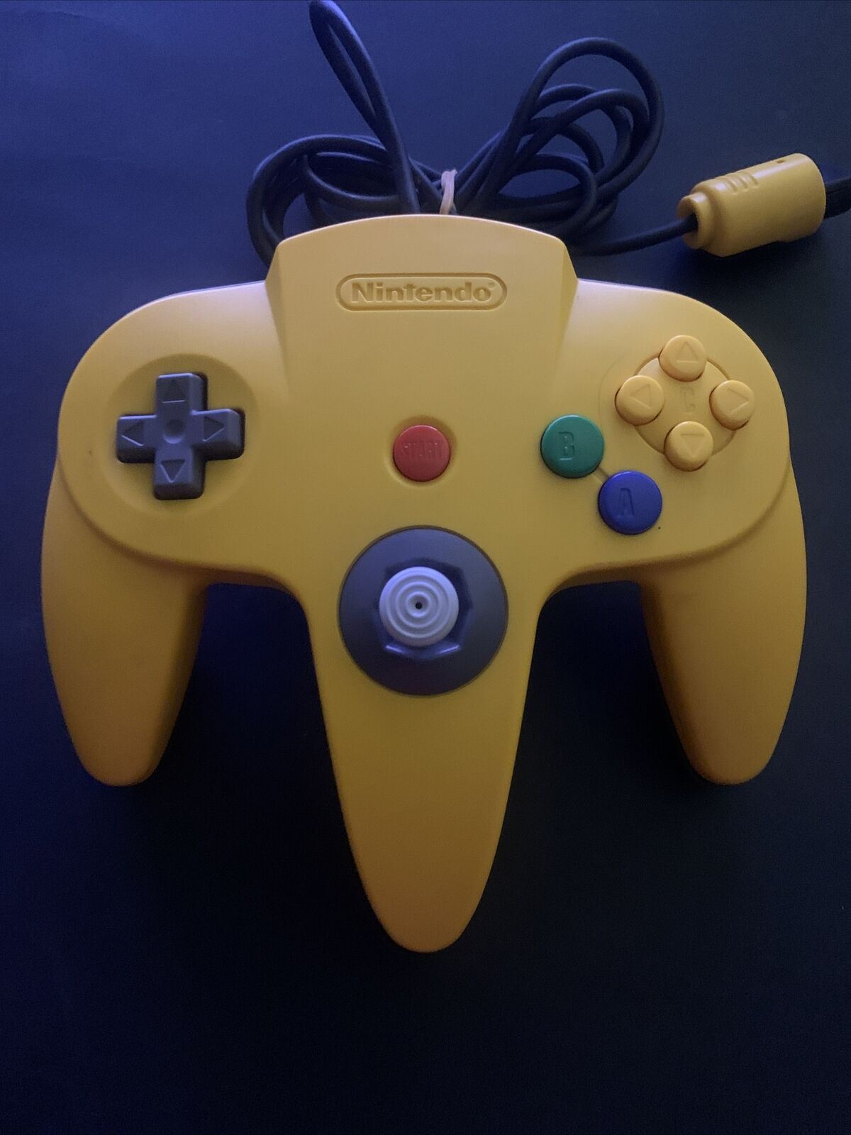 Official Nintendo 64 Controller Yellow NUS-005