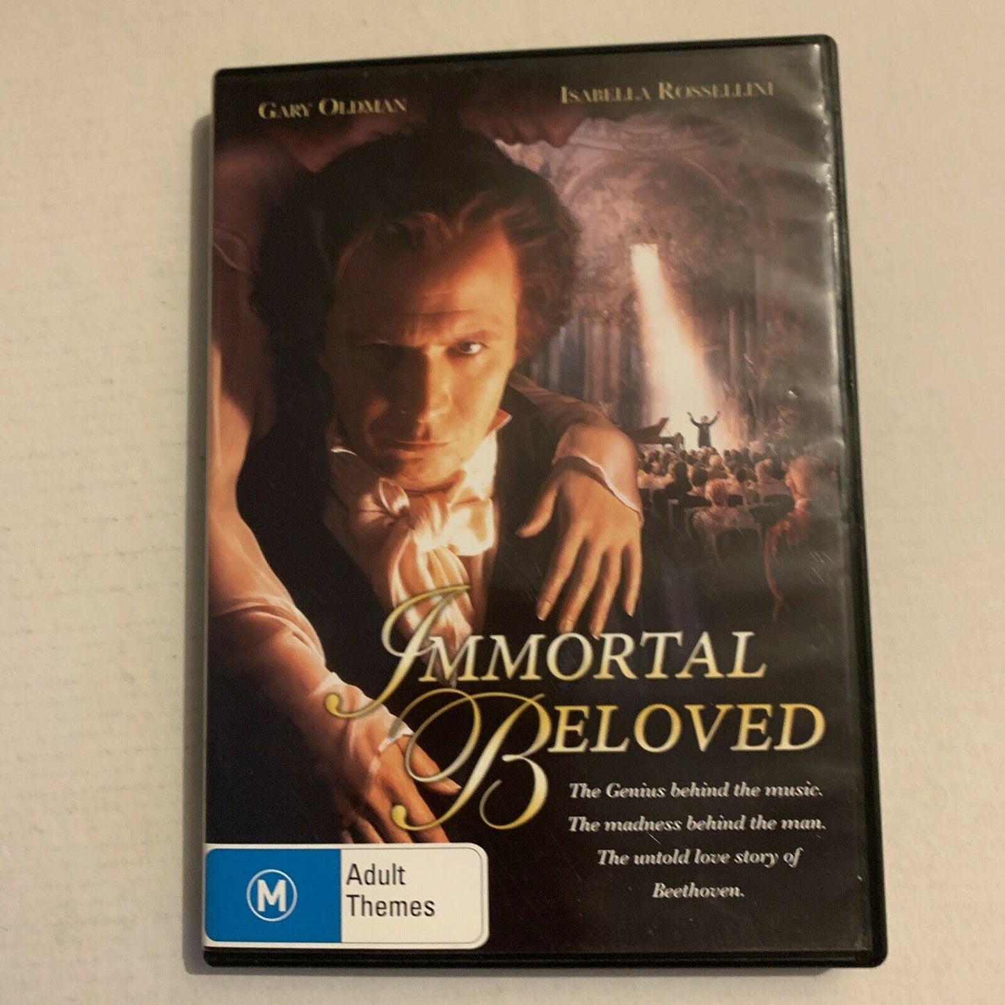 Immortal Beloved (DVD, 1994) Gary Oldman, Isabella Rossellini Region 4