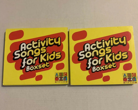 Activity Songs for Kids Box Set Produced by ABC Television Australia 3 CD Set