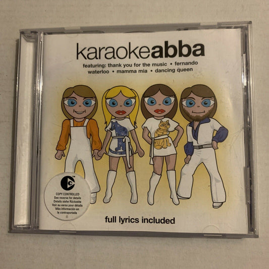 Karaoke ABBA by Karaoke (CD, Jan-2005, EMI Music Distribution)