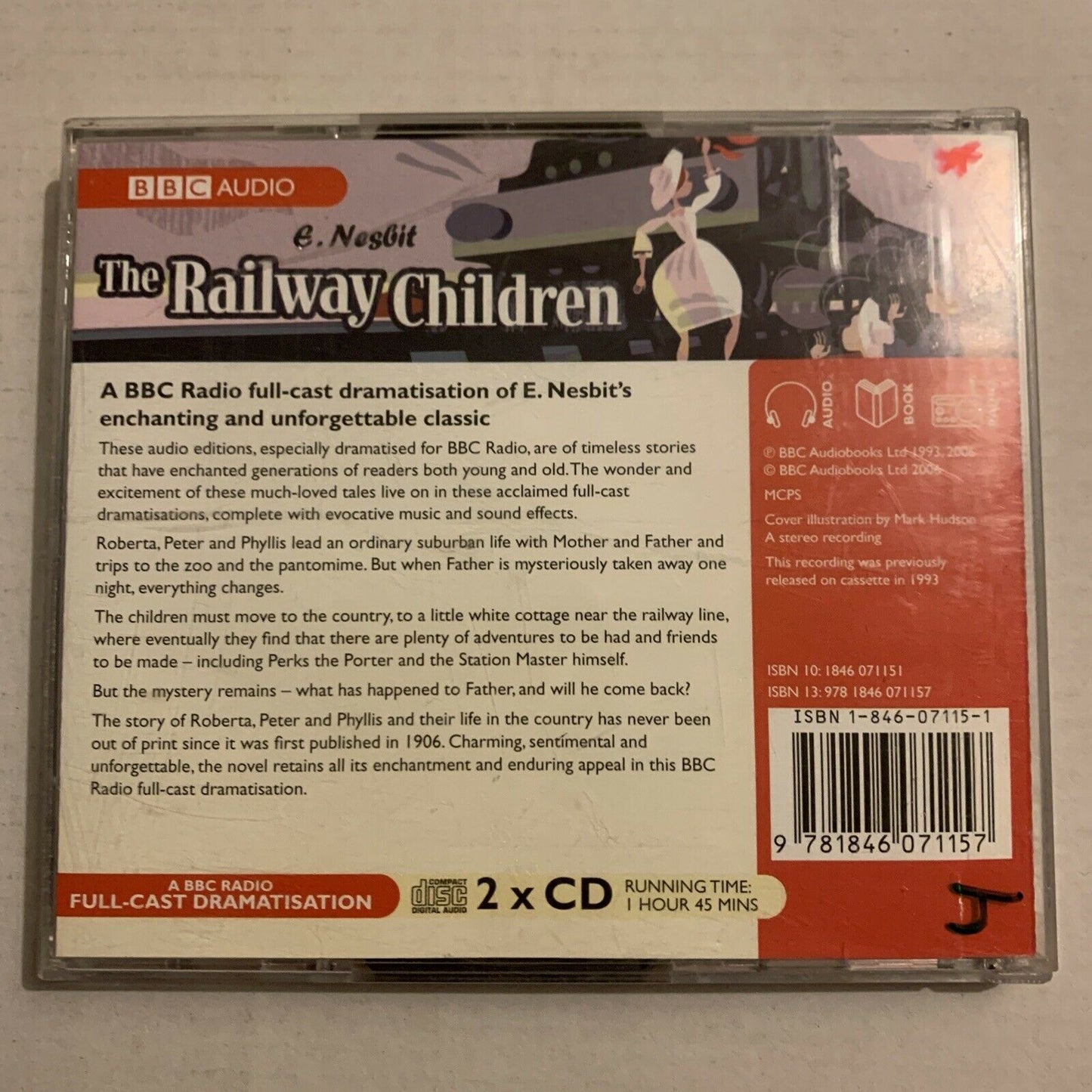 The Railway Children by E. Nesbit (CD-Audio, 2006, 2-Disc)