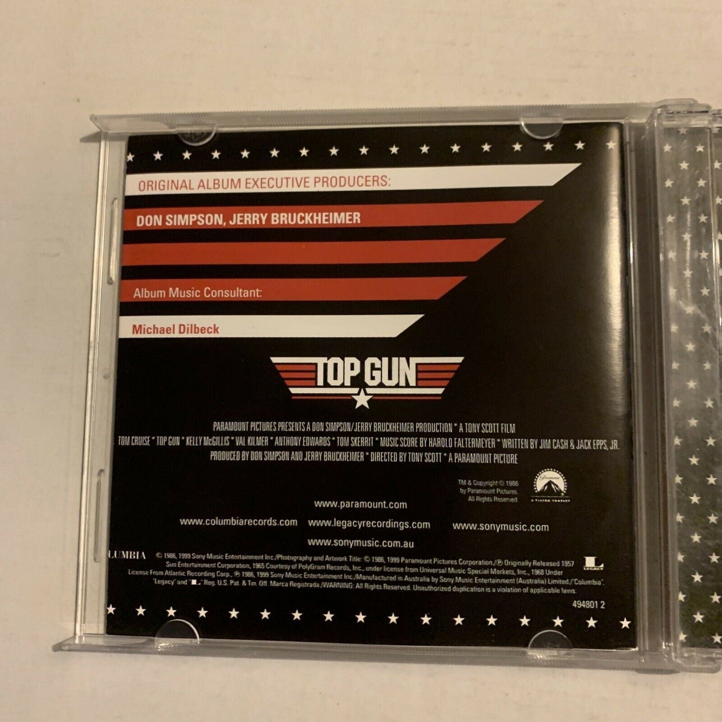 TOP GUN Soundtrack - Special Expanded Edition (CD) Kenny Loggins Cheap Trick