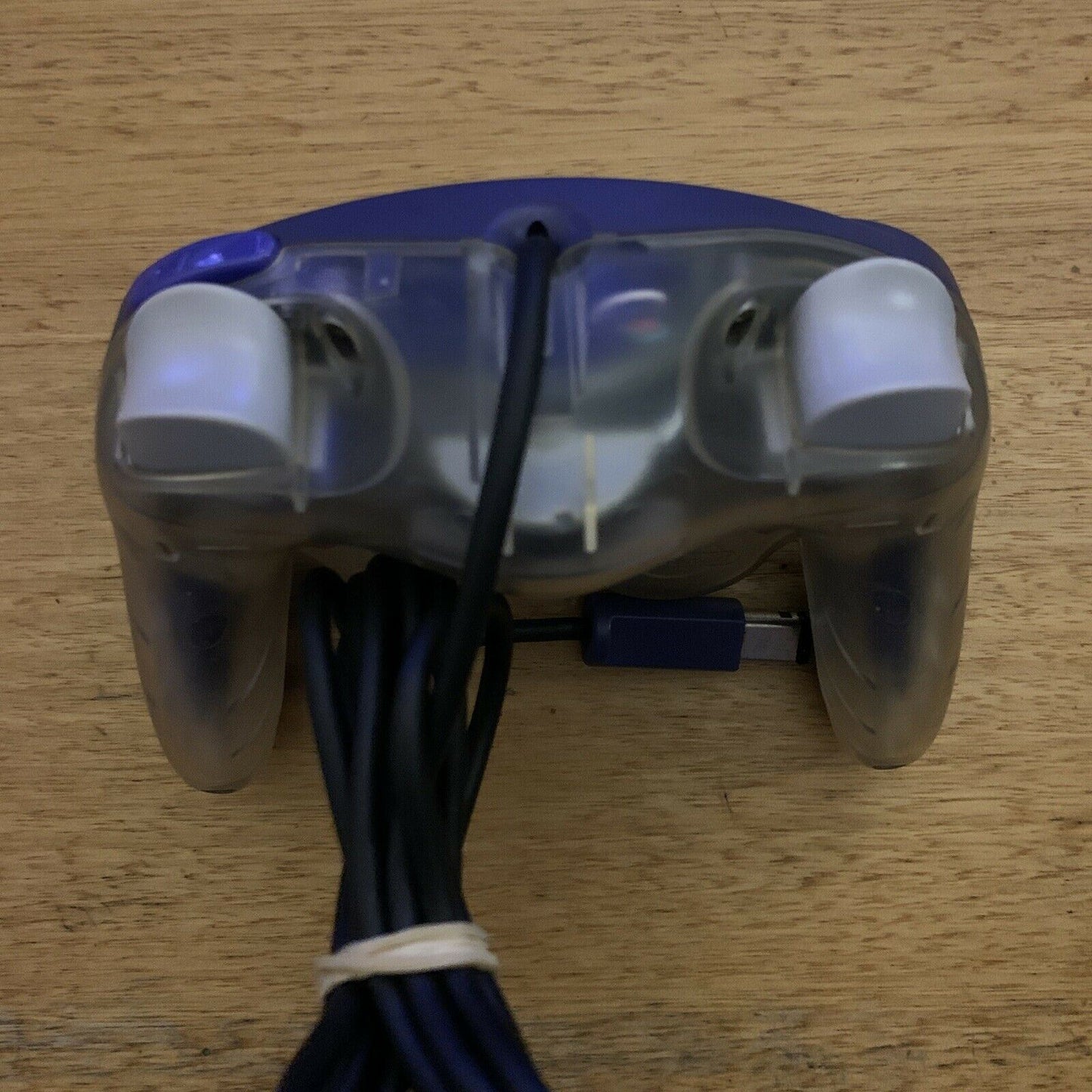 Genuine Nintendo GameCube Controller Blue & Transparent DOL-005