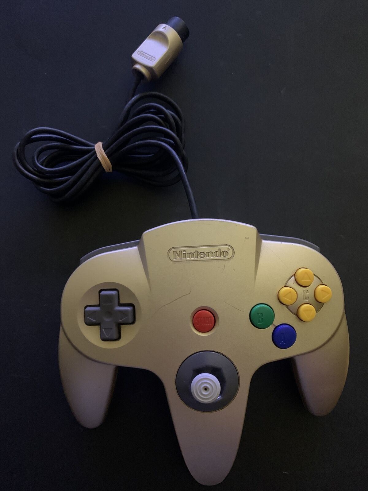 Genuine Nintendo 64 Controller Gold - Limited Edition – Retro Unit
