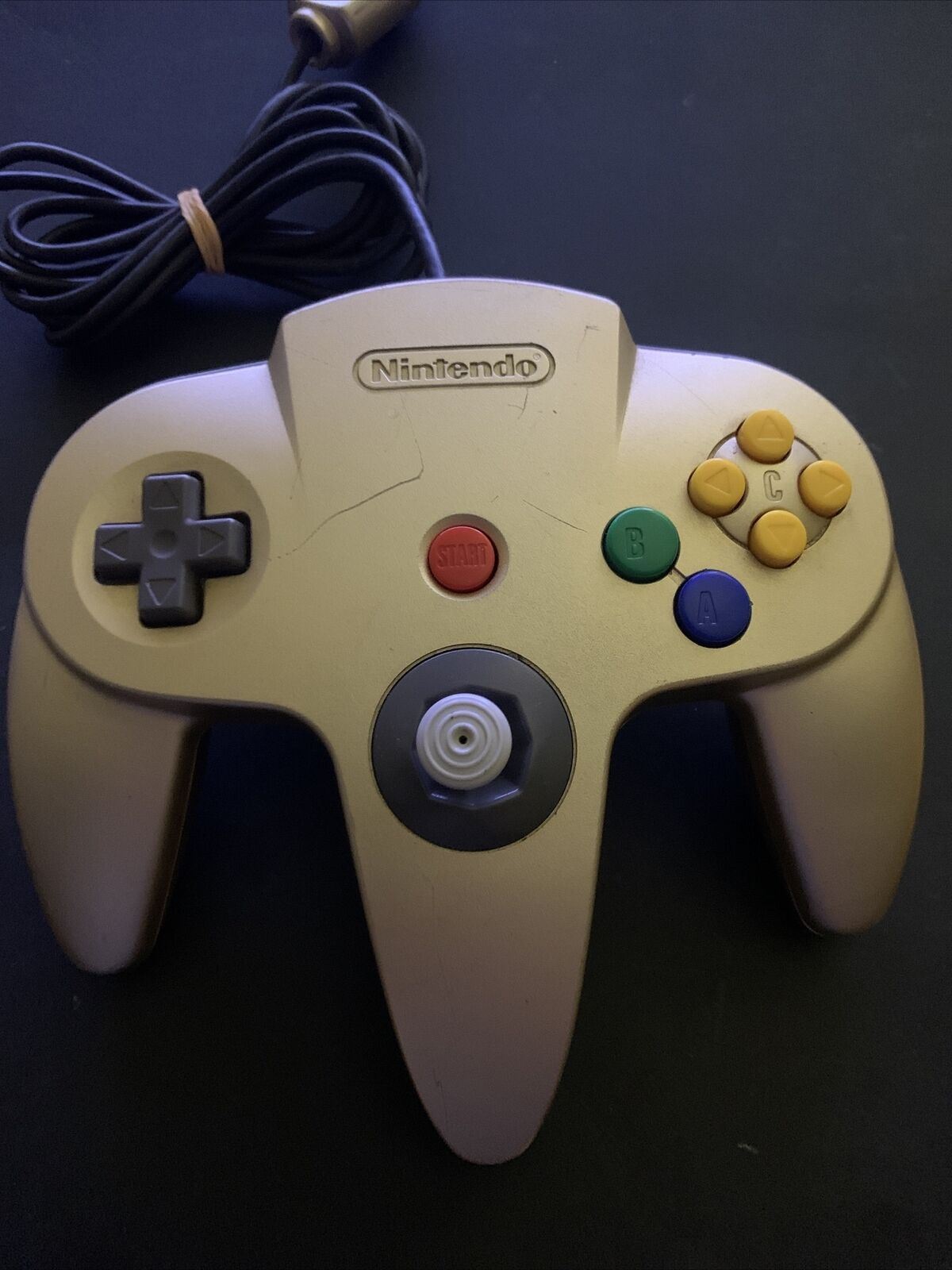 Genuine Nintendo 64 Controller Gold - Limited Edition