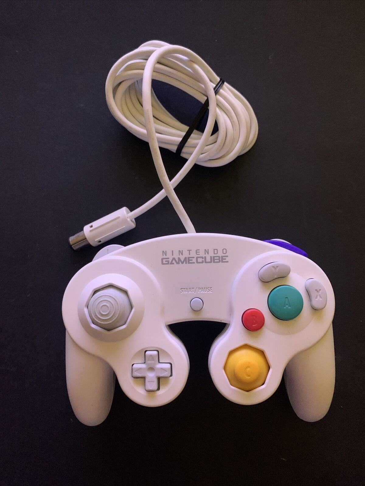Genuine Official Nintendo GameCube Controller White Rare DOL-003