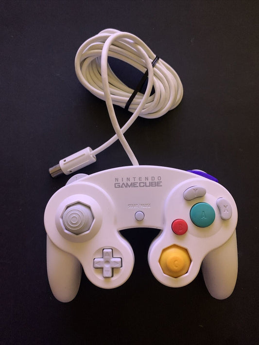 Genuine Official Nintendo GameCube Controller White Rare DOL-003
