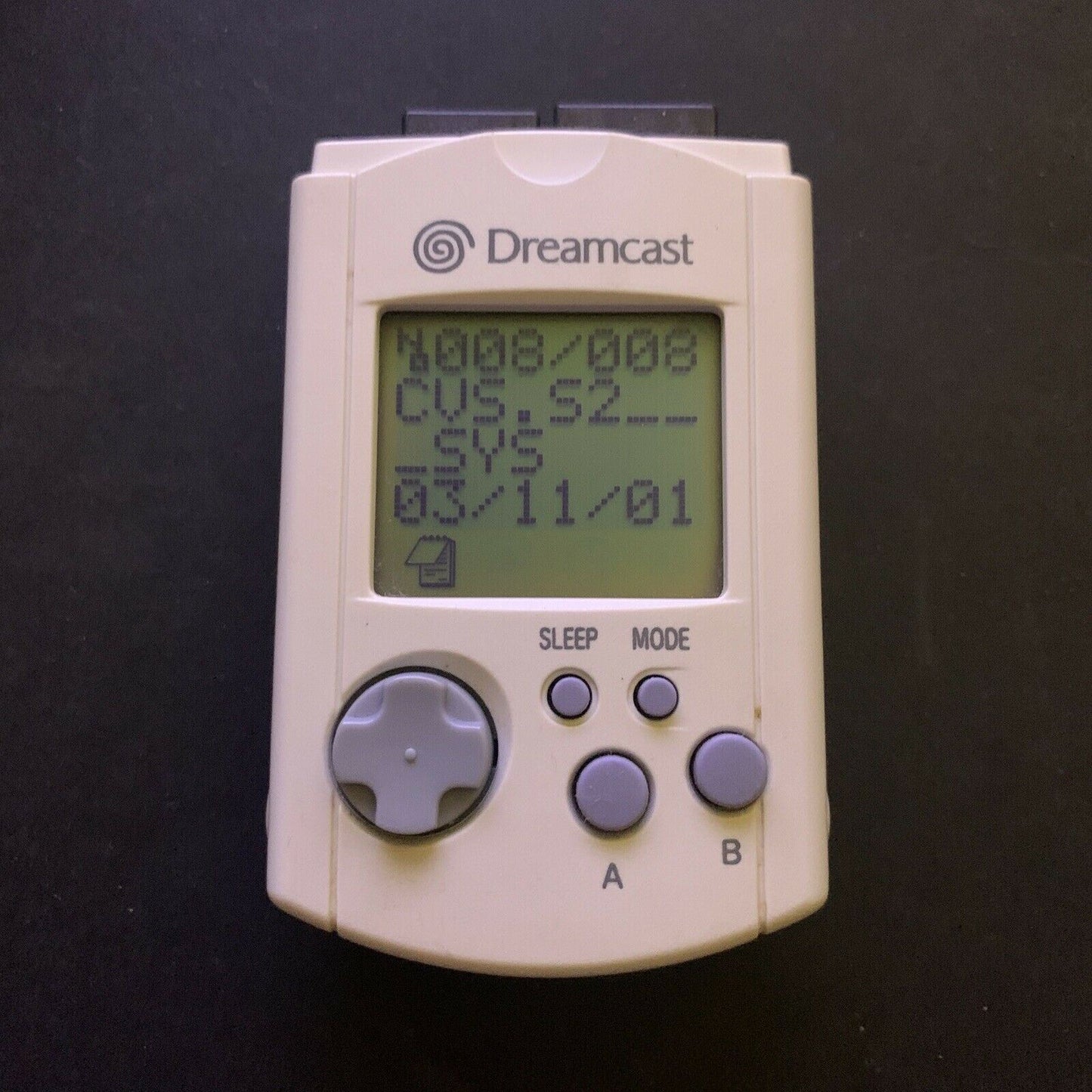 Sega Dreamcast Controller & VMU Visual Memory Unit