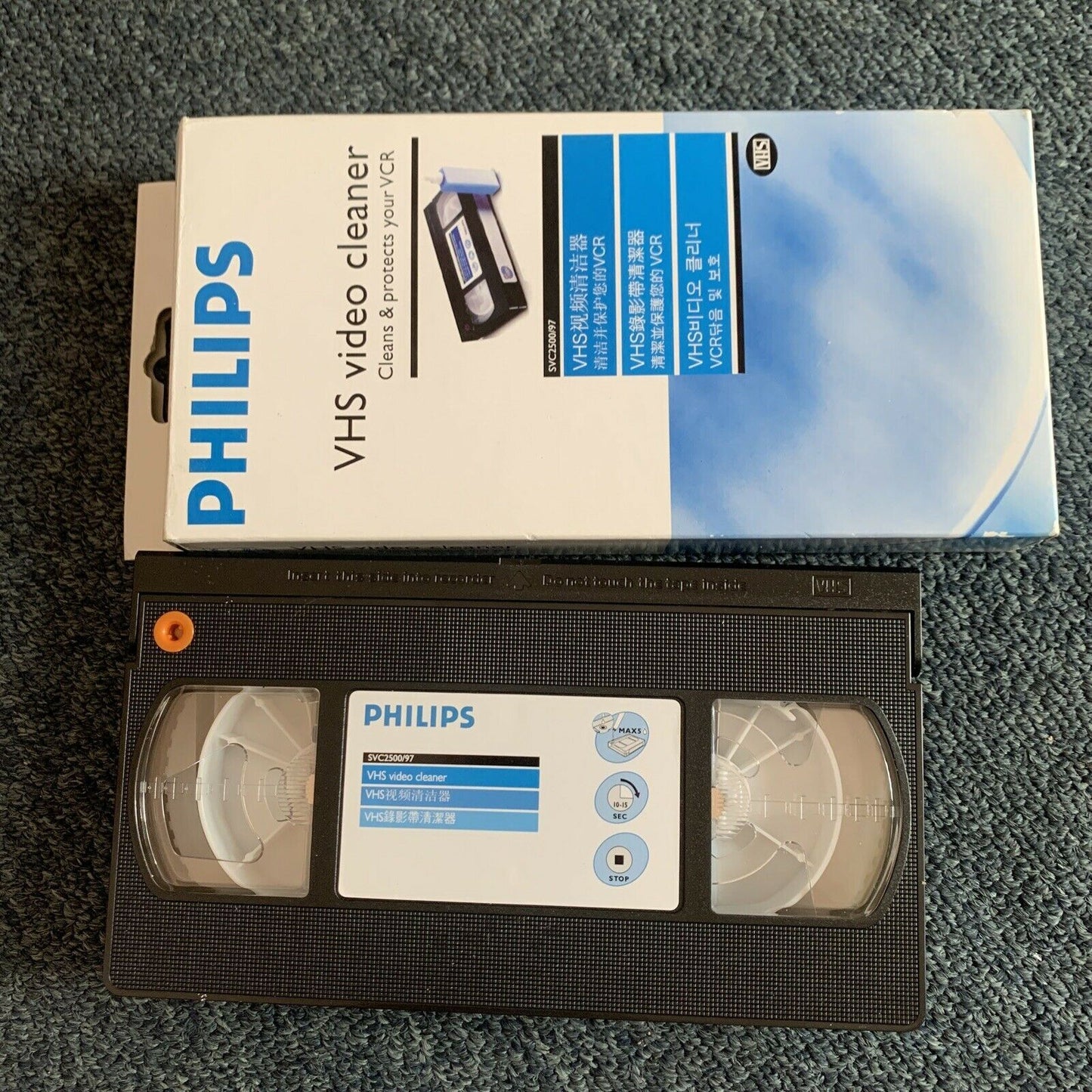 Philips VHS Video Head Cleaner - Used 3x Only