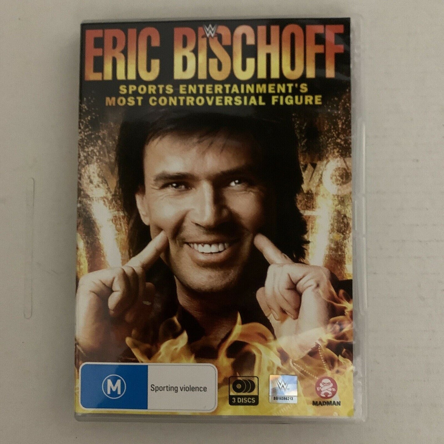 WWE - Eric Bischoff: Sports Entertainment's Most Controversial Figure (DVD, 2016
