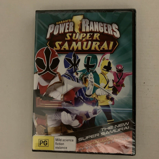 *New Sealed* Power Rangers - Super Samurai (DVD, 2012, 2-Disc Set) Region 4