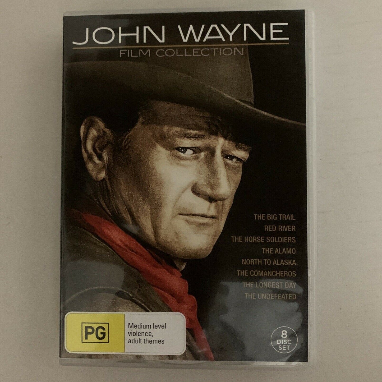 John Wayne - 8 Film Collection DVD Boxset 8-Disc  Region 4