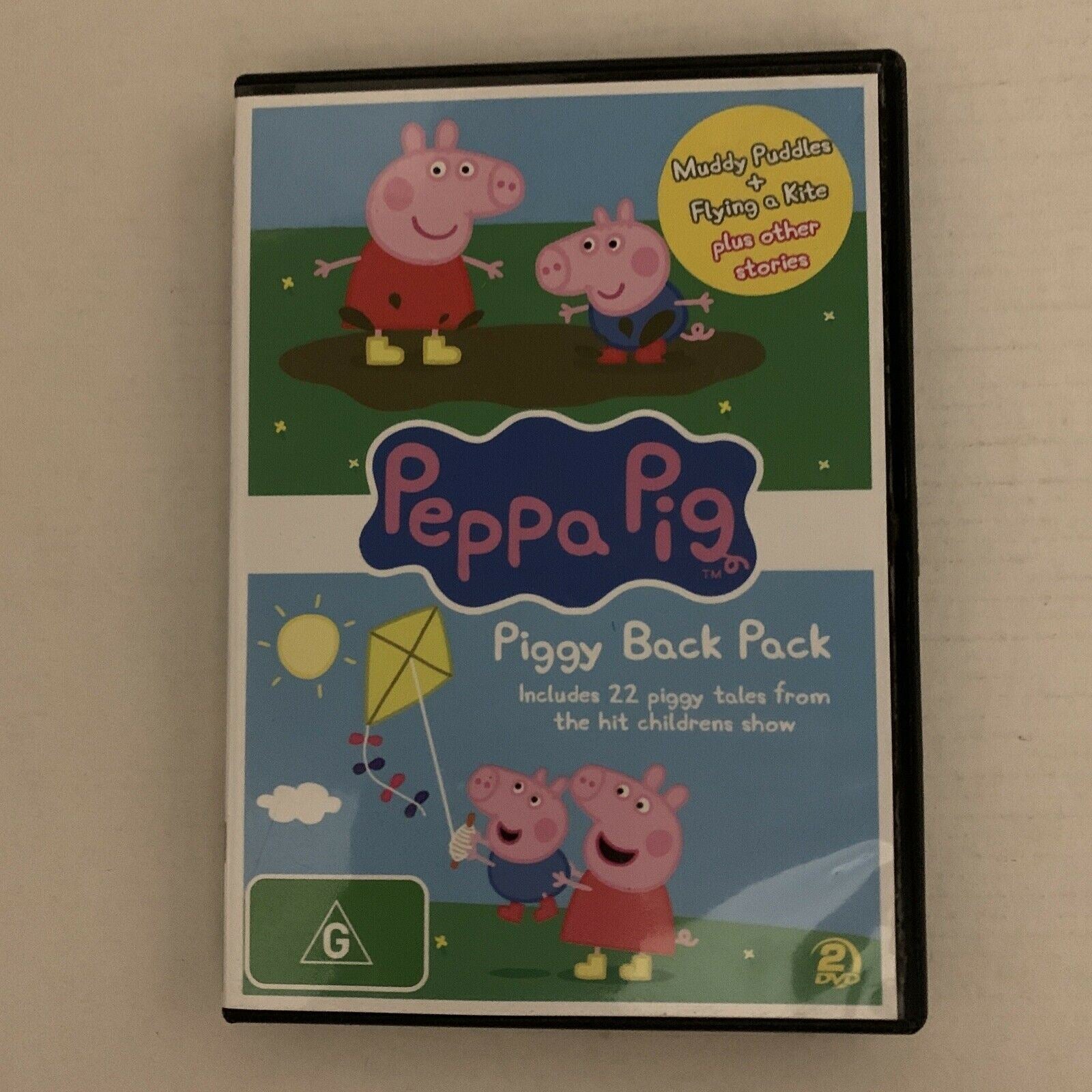 Peppa Pig - Piggy Back Pack : Collection 1 (DVD, 2003, 2-Diaz) Region ...