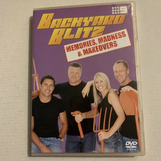 Backyard Blitz - Memories, Madness And Makeovers (DVD, 2004) All Regions