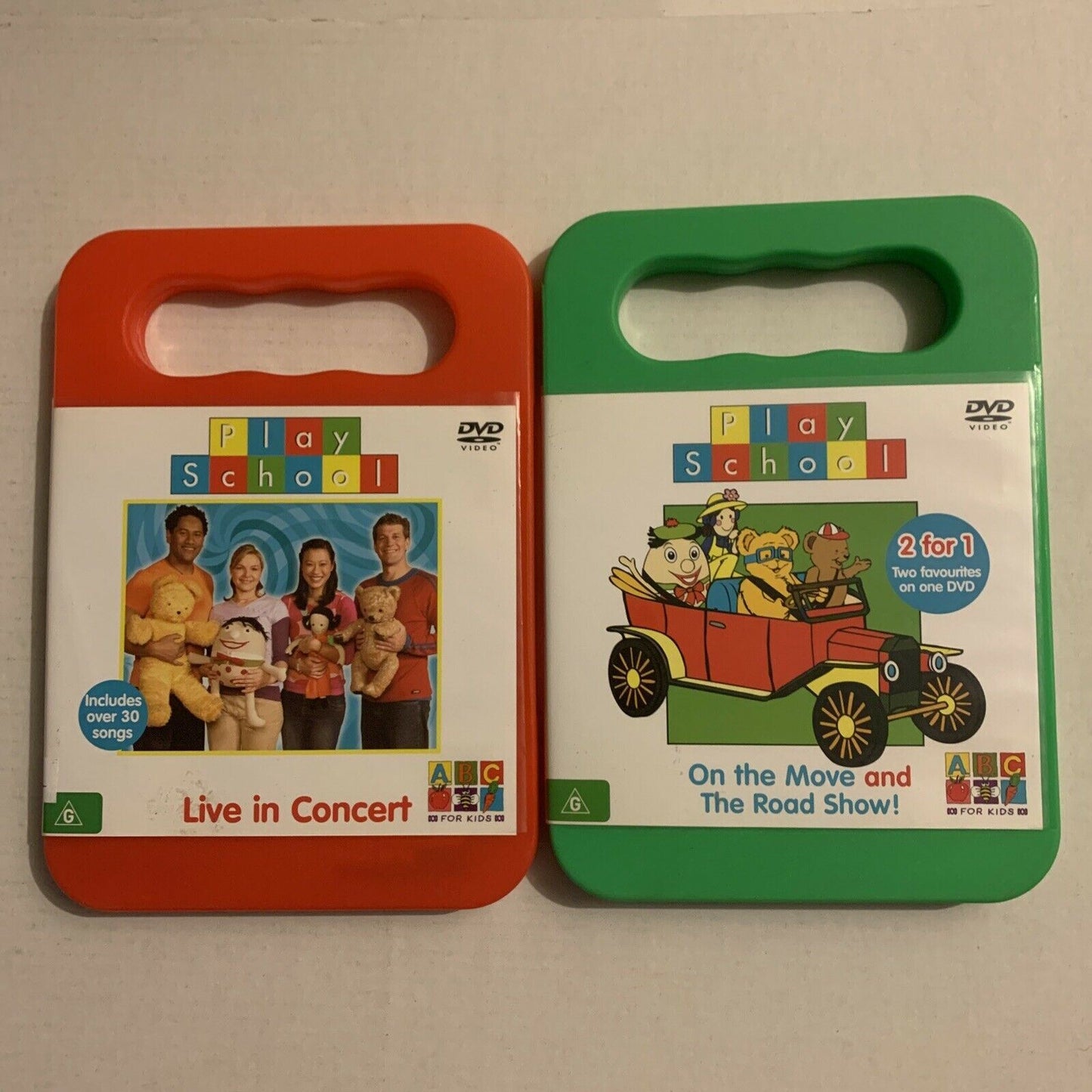 Play School: On The Move / The Road Show / Live In Concert DVD 2-Disc